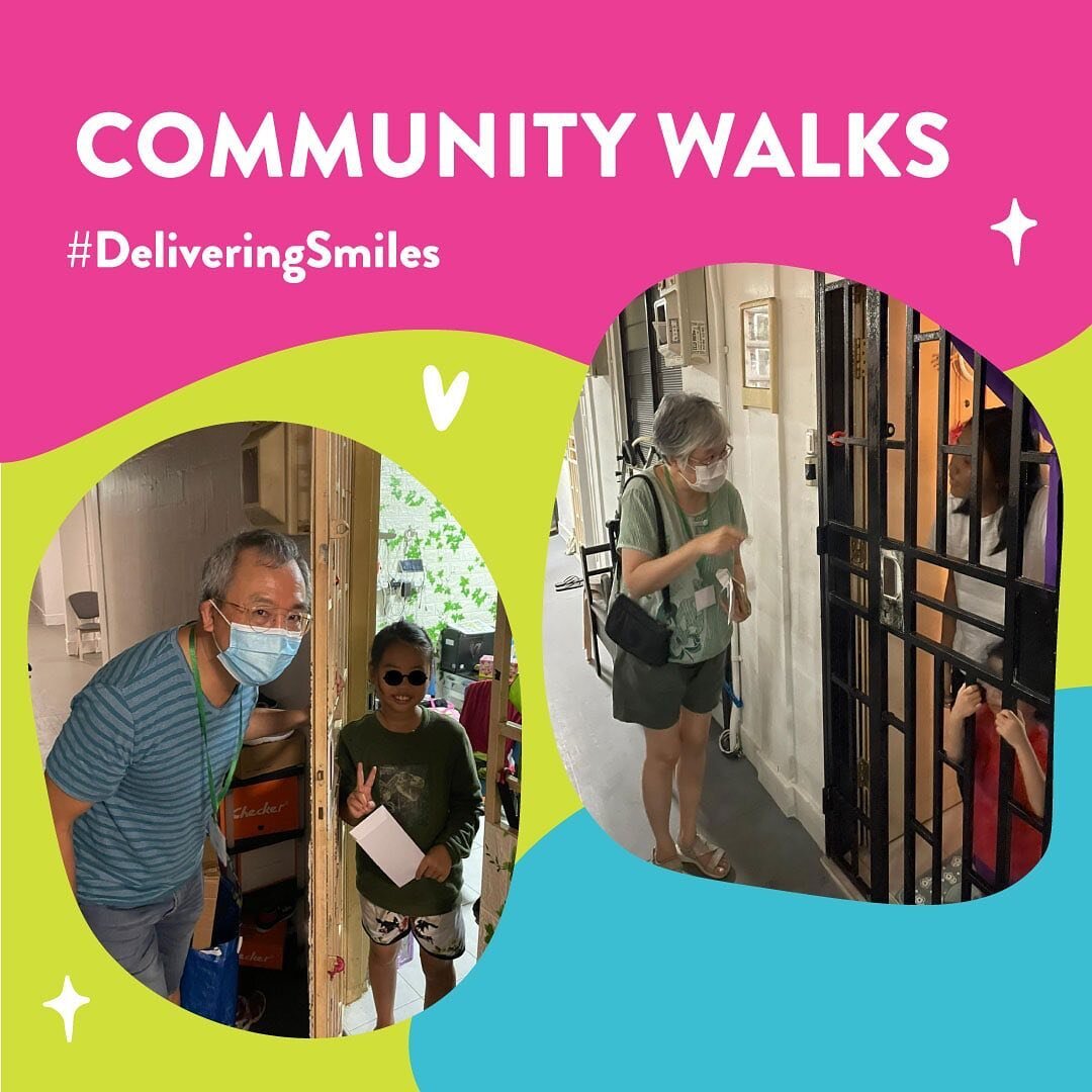 Another community walk down! 🏃🏻&zwj;♀️🏃🏻 We embarked on a community walk last night and got to catch up with the families in our Beyond Awesome programme. We also distributed NTUC giftcards that our donors (Vincent Tan and Pauline Goh) gave! ☺️


