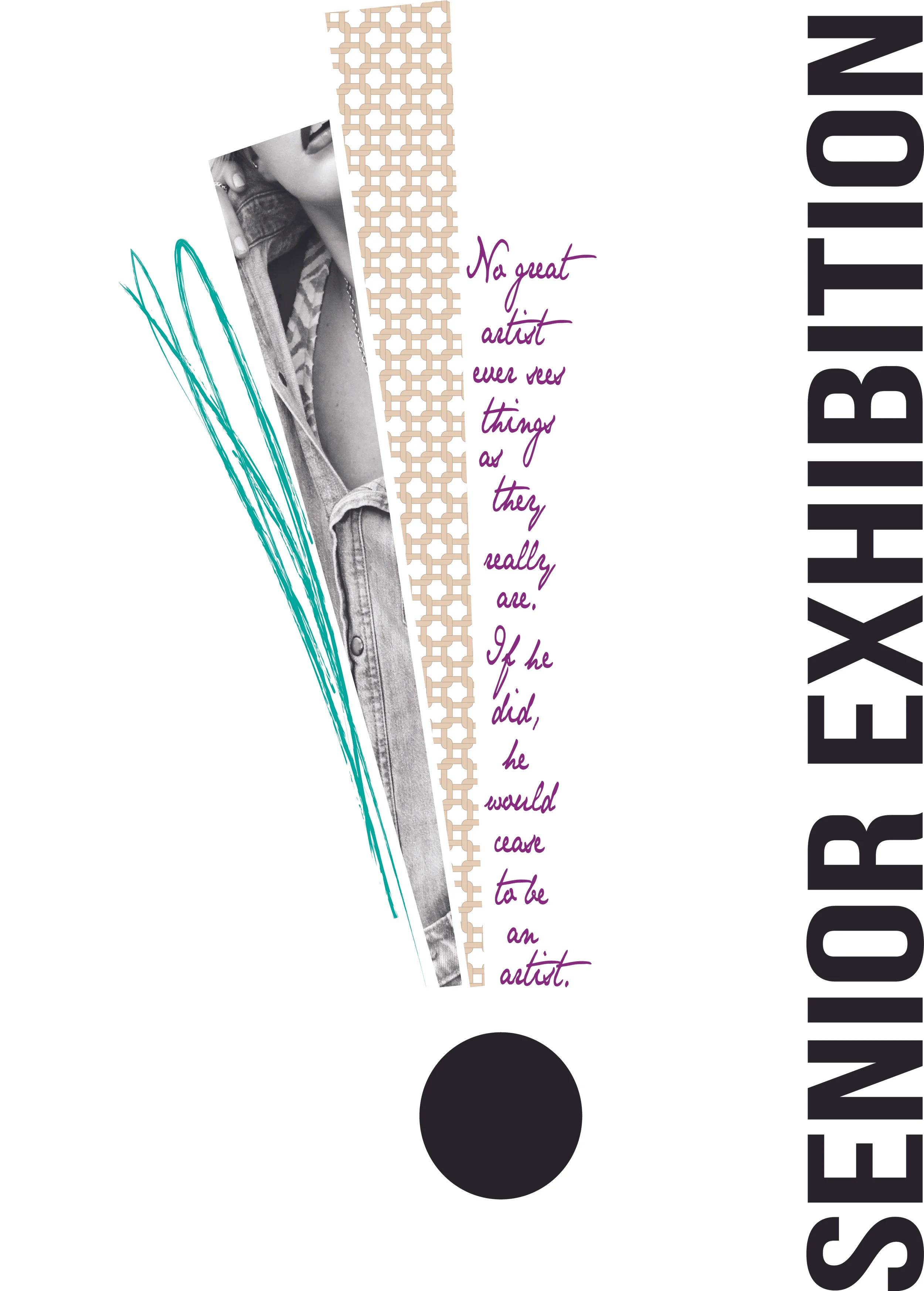 SENIOR EXHIBITION POSTER