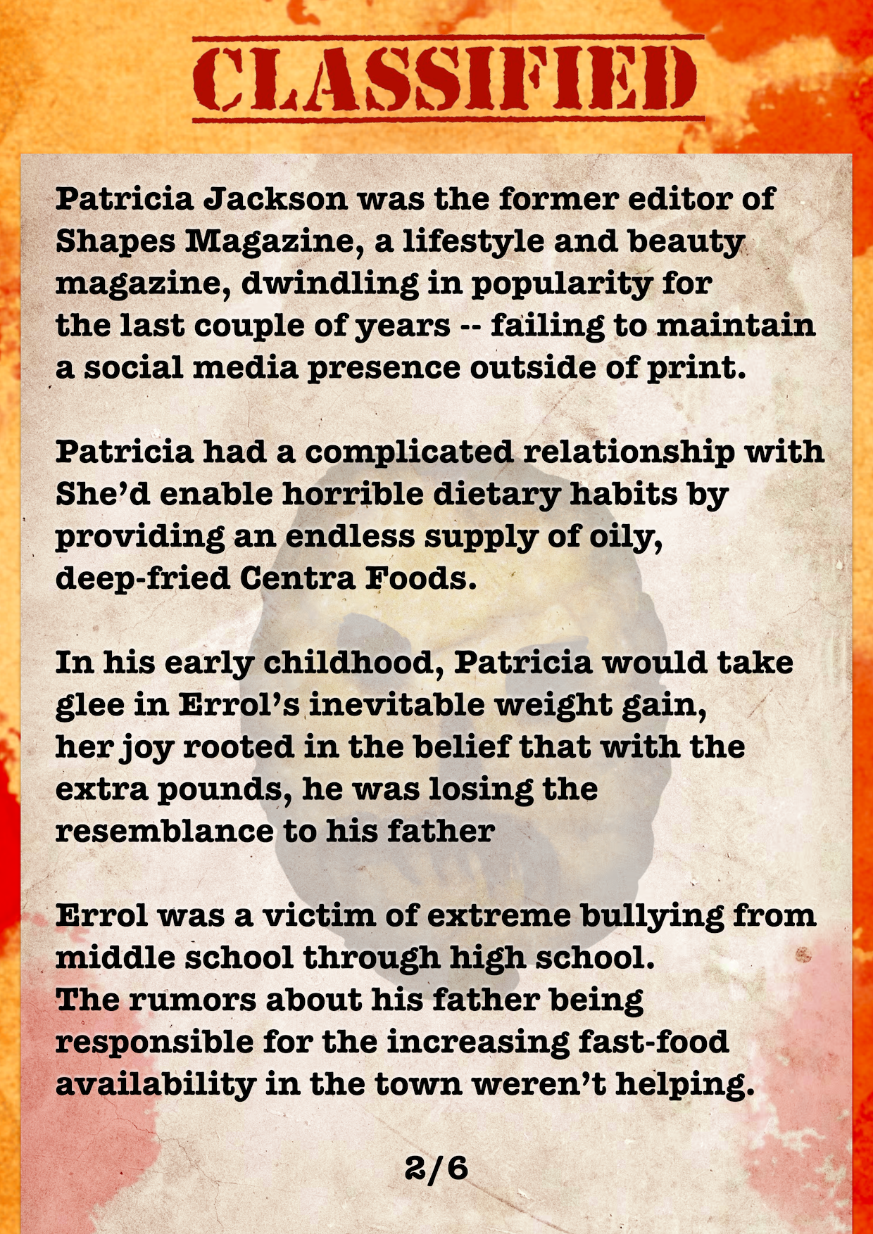 rohilaniruth.com - Killer Hot Potato - Classified Notes #2.png