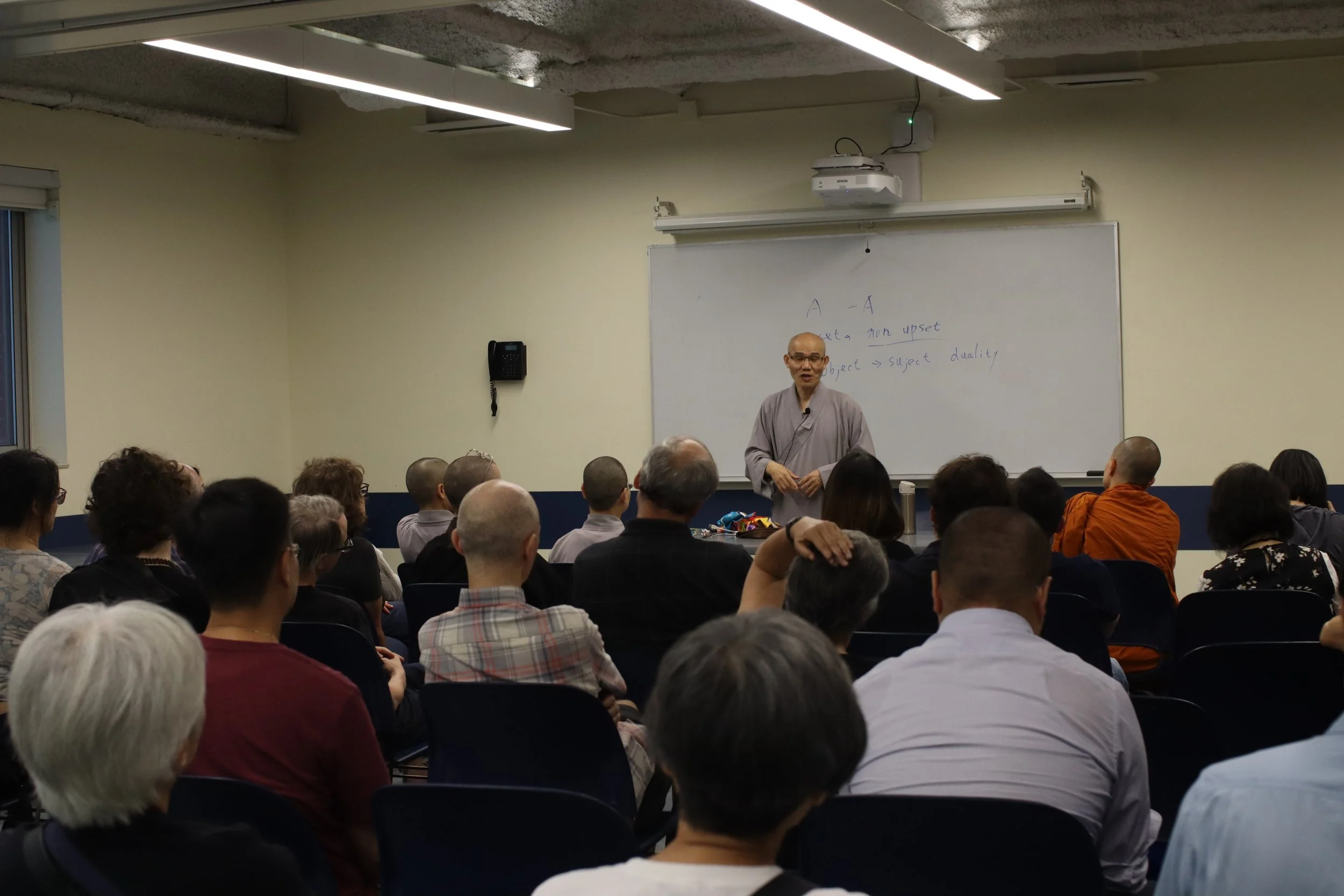 Ven Guo Xing Dharma Class