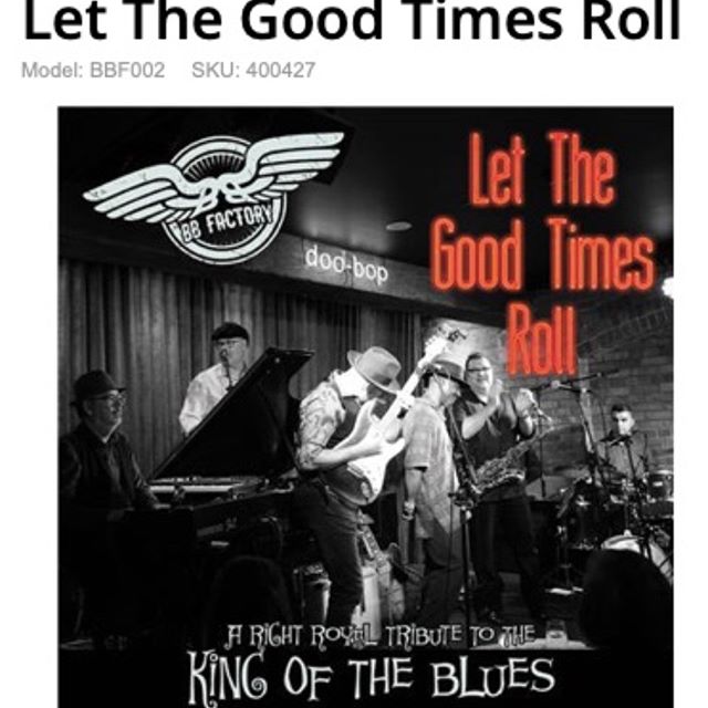 &quot;Let The Good Times Roll (A Right Royal Tribute To The King Of The Blues)&quot; Recorded live at #doobopjazzbar Pre-order now available at #jbhifi Out on Oct 11th. https://www.jbhifi.com.au/music/browse/blues/let-the-good-times-roll/400427/