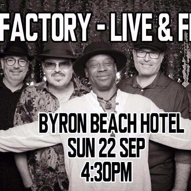 This Sunday 4:30pm at the Byron Beach Hotel, let's dance!
