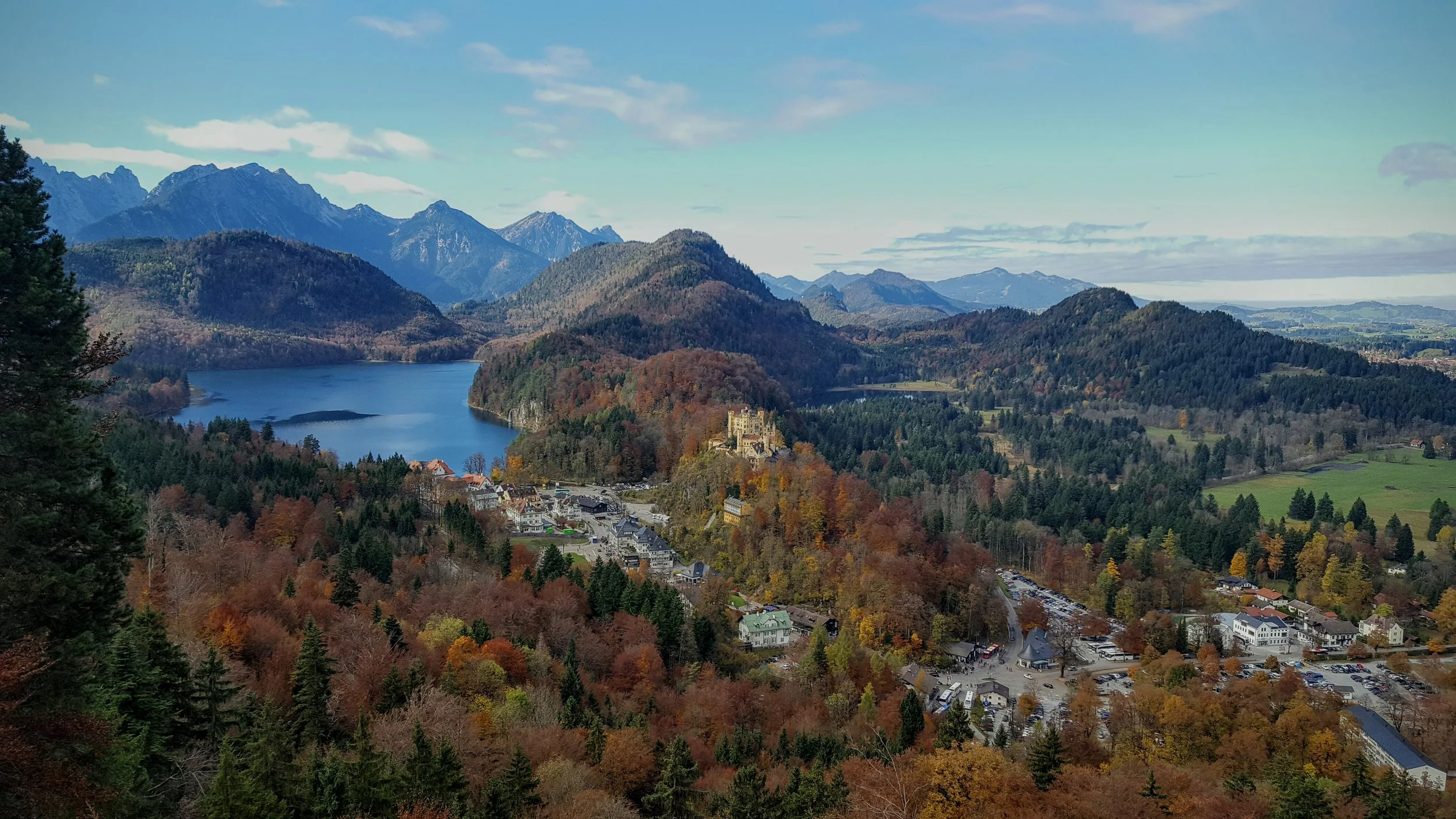 View from Neuschwanstein