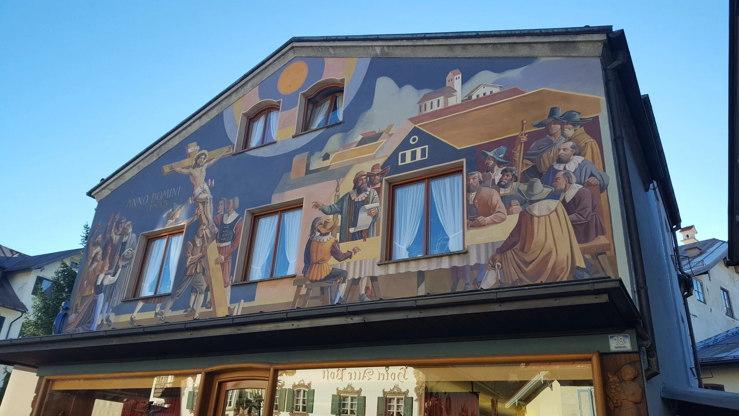 Oberammergau Luftmalerei