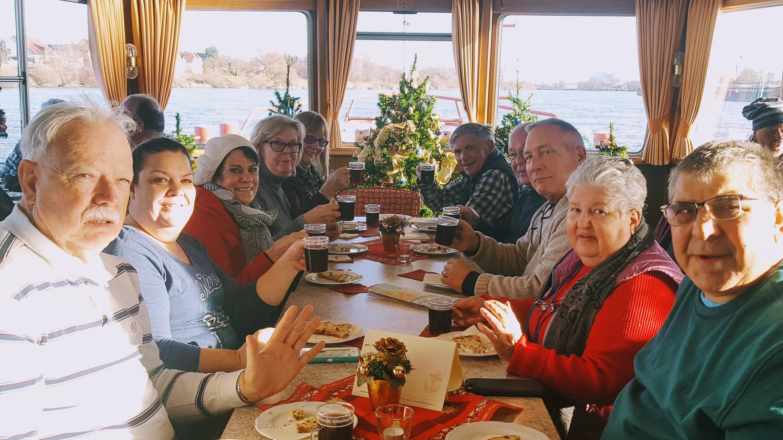 Glühwein on the Danube