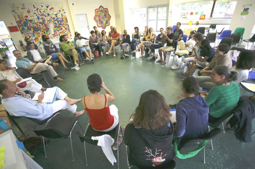 Rassemblement des membres d'EUDEC France lors de la Conférence EUDEC de Paris (août 2017)