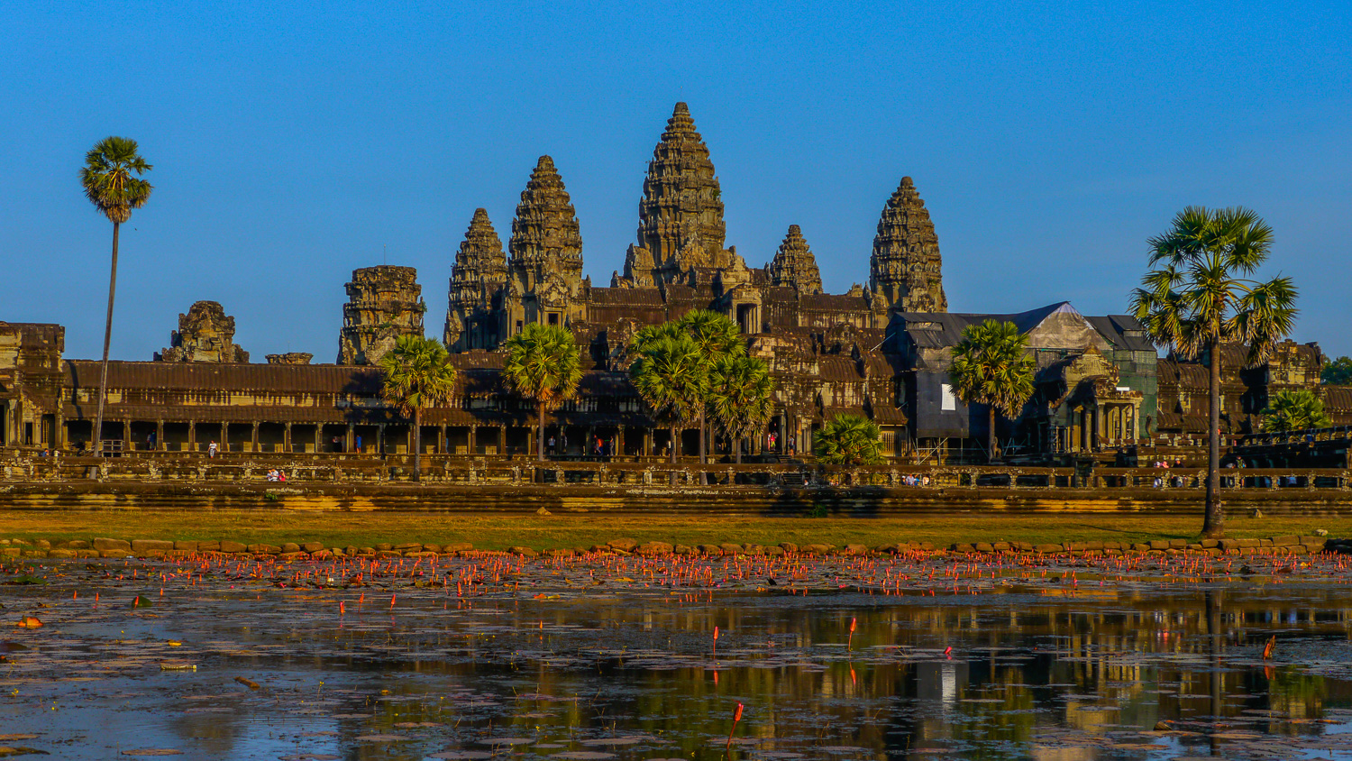 Angkor Wat and reflection. Photo by Johanna Read TravelEater.net