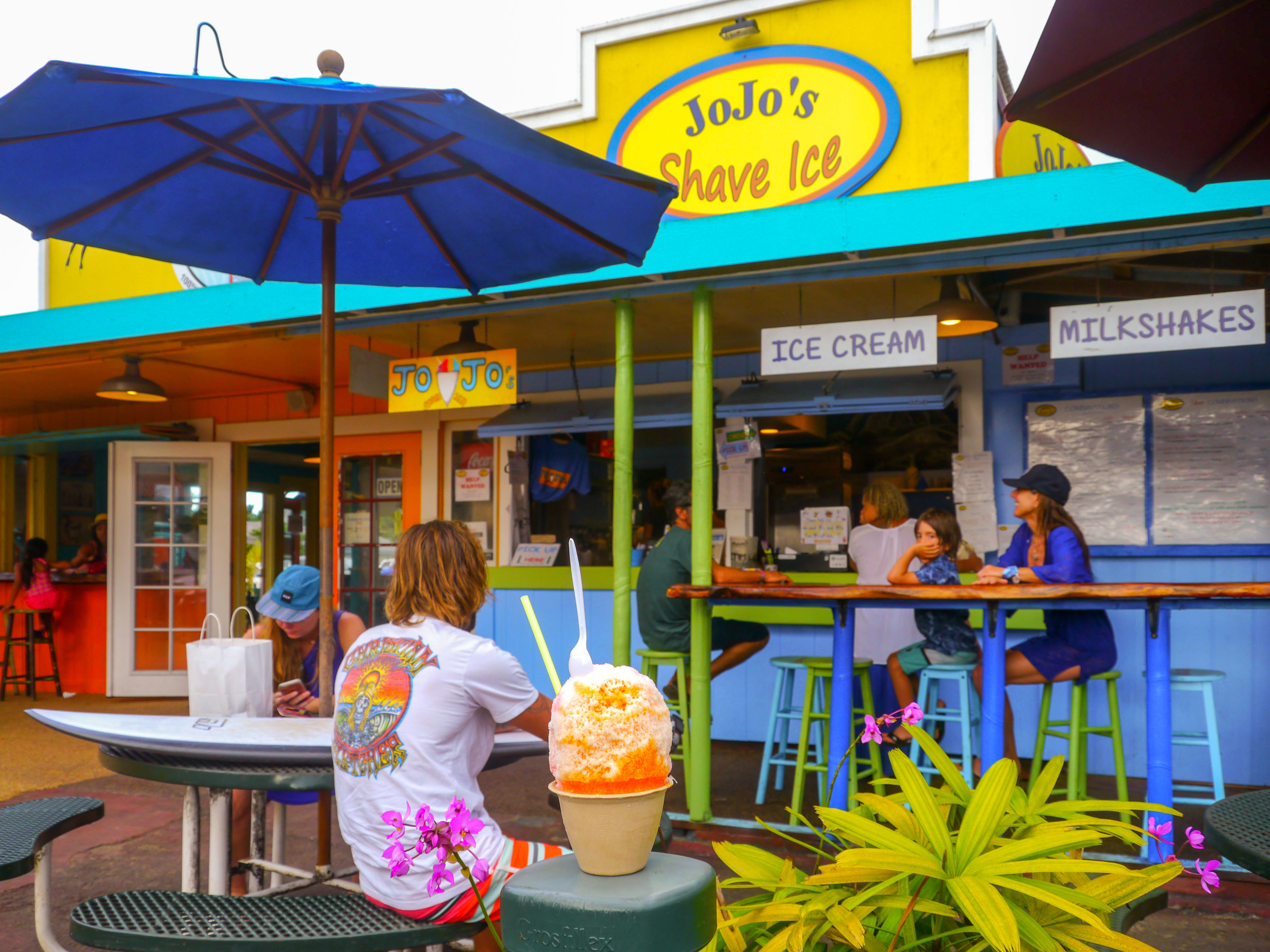 JoJo's Shave Ice, Kauai. Photo by Johanna Read TravelEater.net.JPG