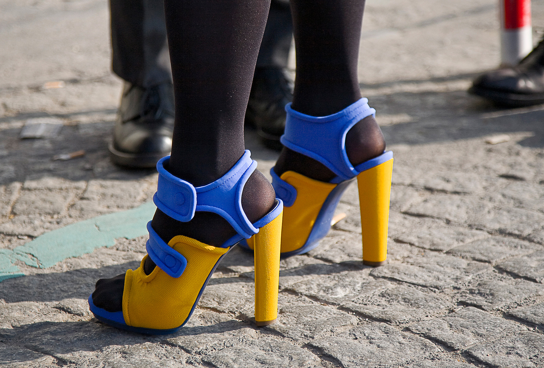 photo credit | More Inspiration | Socks and Sandals