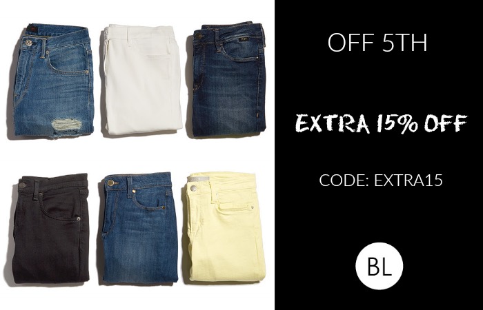OFF FIFTH Sale: EXTRA 15% OFF through 4/26 Shop our picks