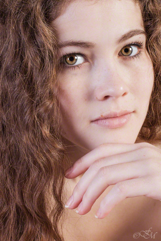 The young woman