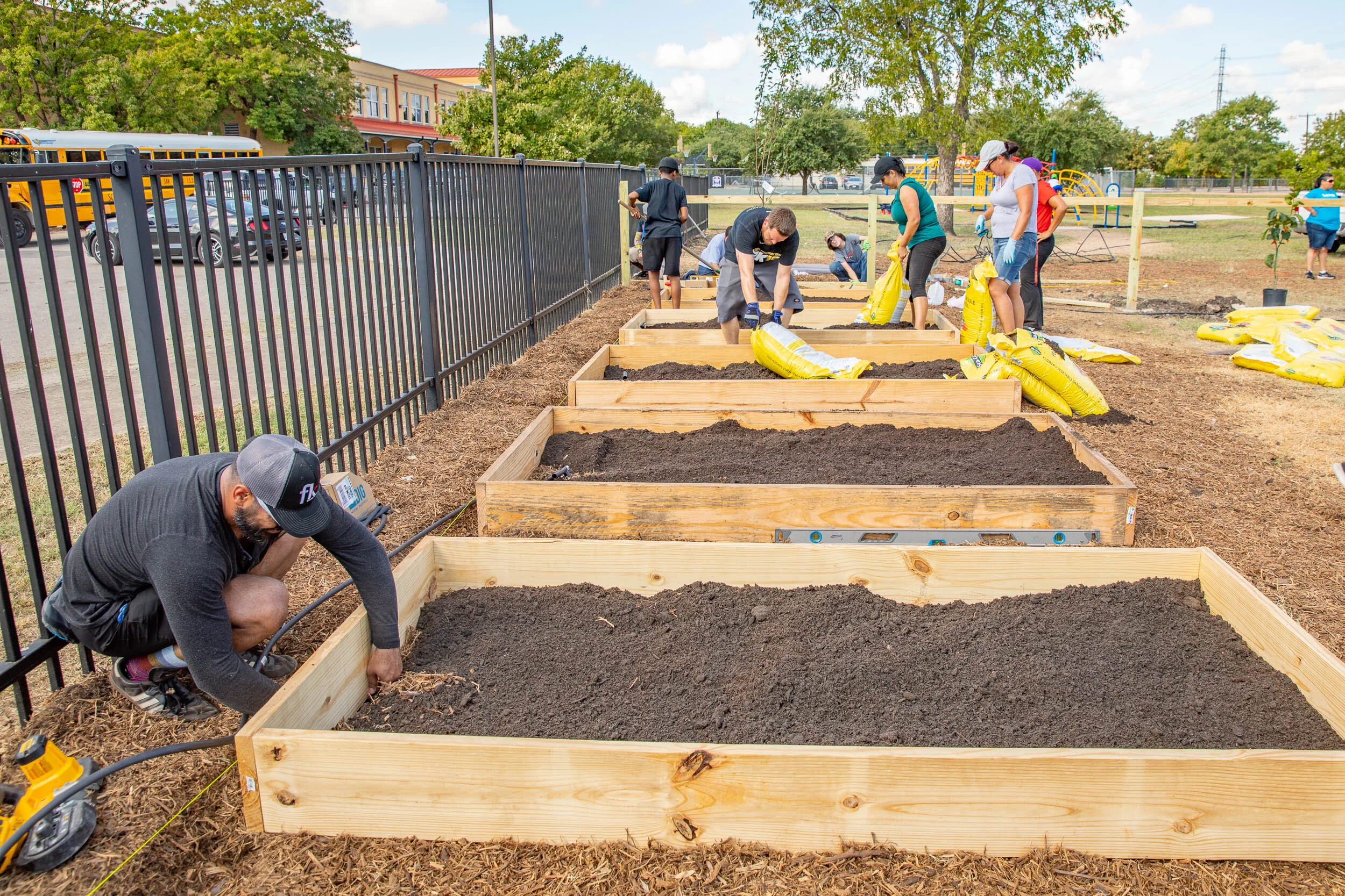 Build-A-Garden & Optimization Program @ Young Men’s Leadership Academy