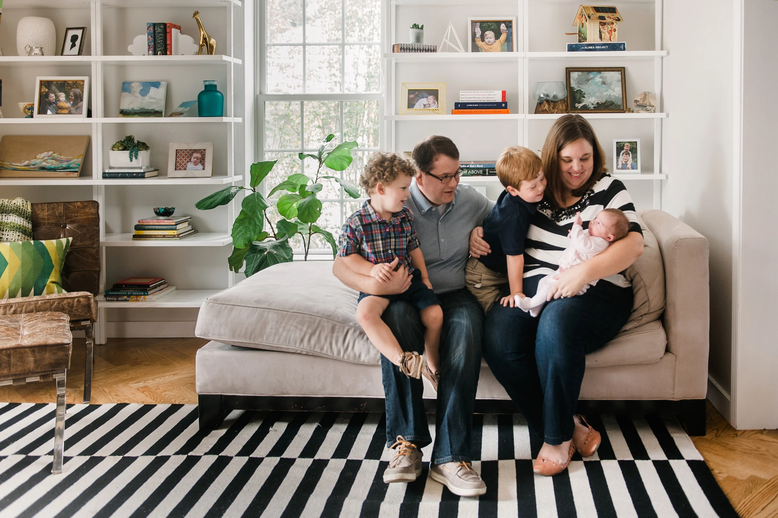 Lifestyle newborn photographer in Washington DC, Virginia. Sessions done in home.