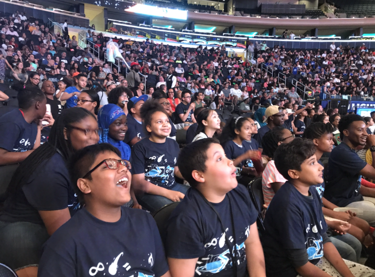 BEAM and Baskets at Madison Square Garden