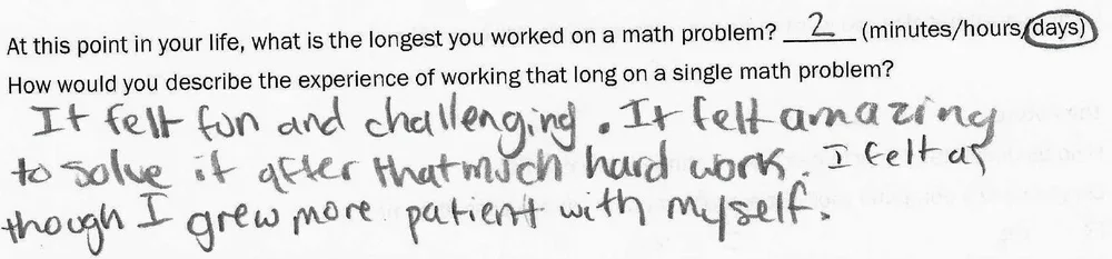 Long Math Problem Answers What's the longest you've worked on a math problem?? — Bridge to Enter ...
