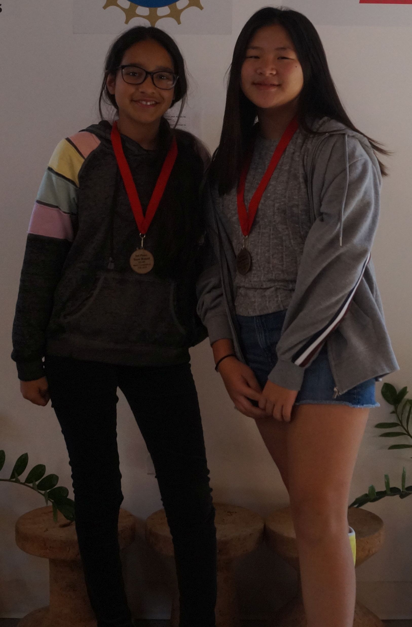  Kaylee and Sharon, BEAM 6 alum, won 3rd place in the team round representing Rise Kohyang Middle School.  