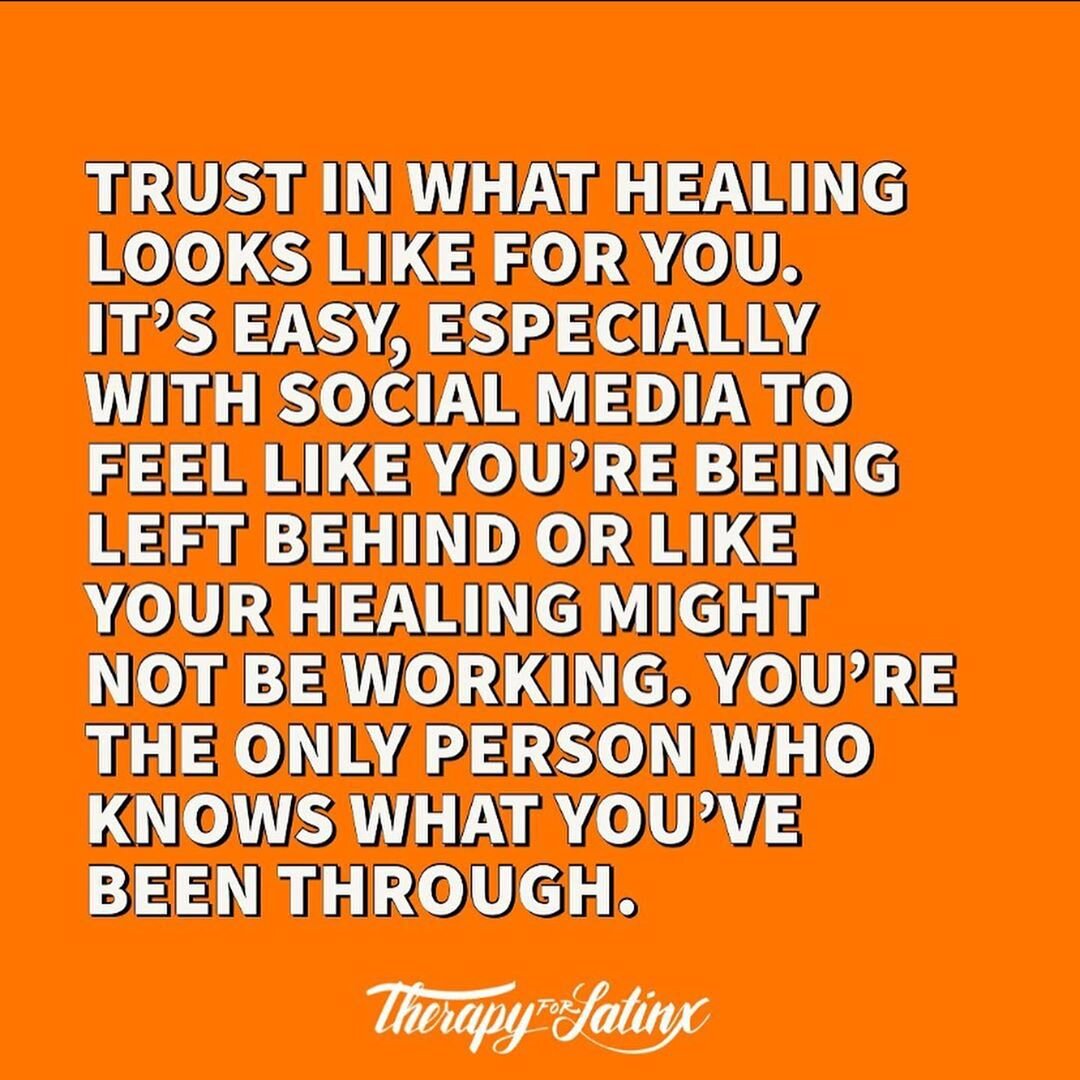 For helpful mental health resources tailored to the latinx community follow @therapyforlatinx. 