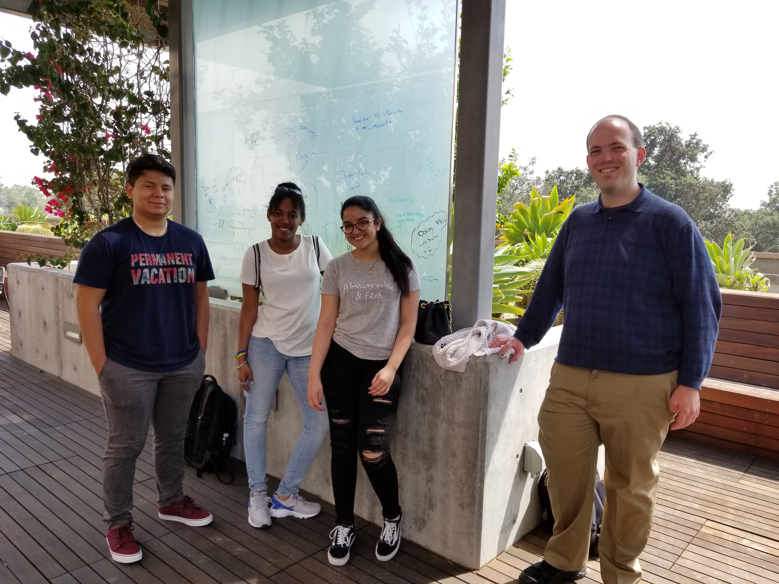  Teo, Zeñia, and Maria also visited Harvey Mudd College with BEAM’s CEO and Founder, Dan Zaharopol. 