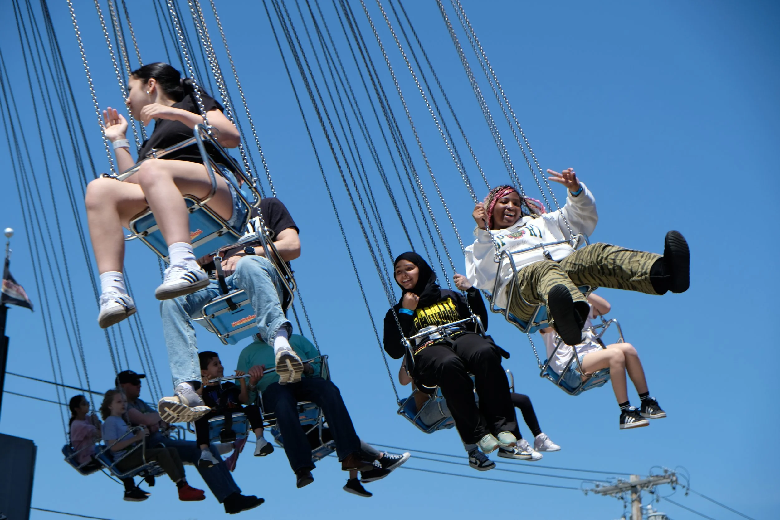  NYC students celebrate the end of the school year at Adventure Land theme park! 