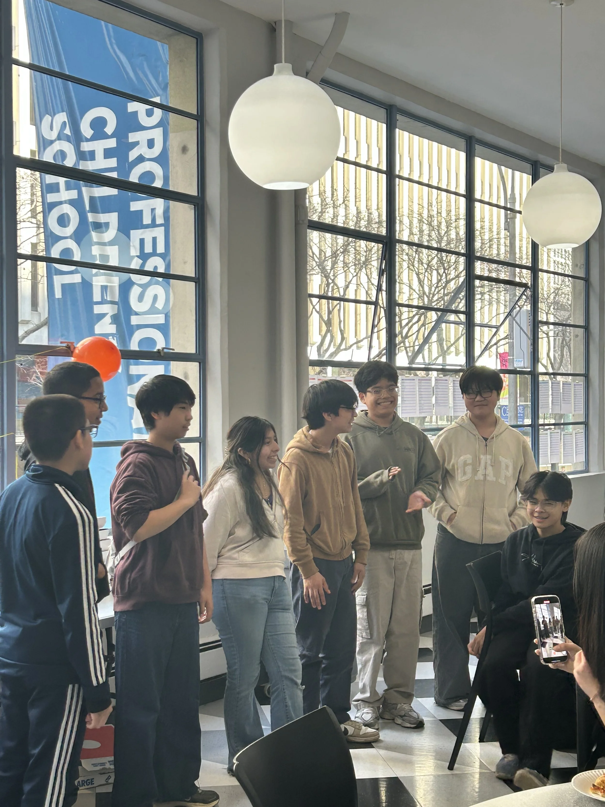  Students in NYC compete to see who can recite the most digits of pi on Pi Day! 
