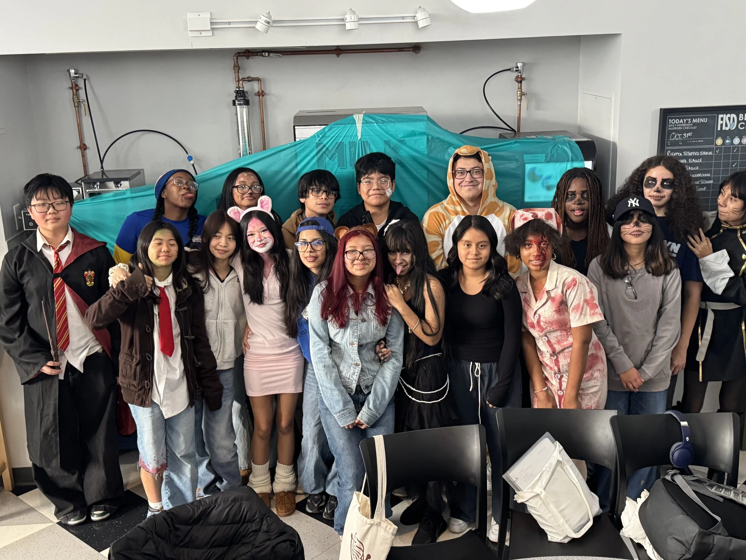  NYC students celebrate Halloween! 
