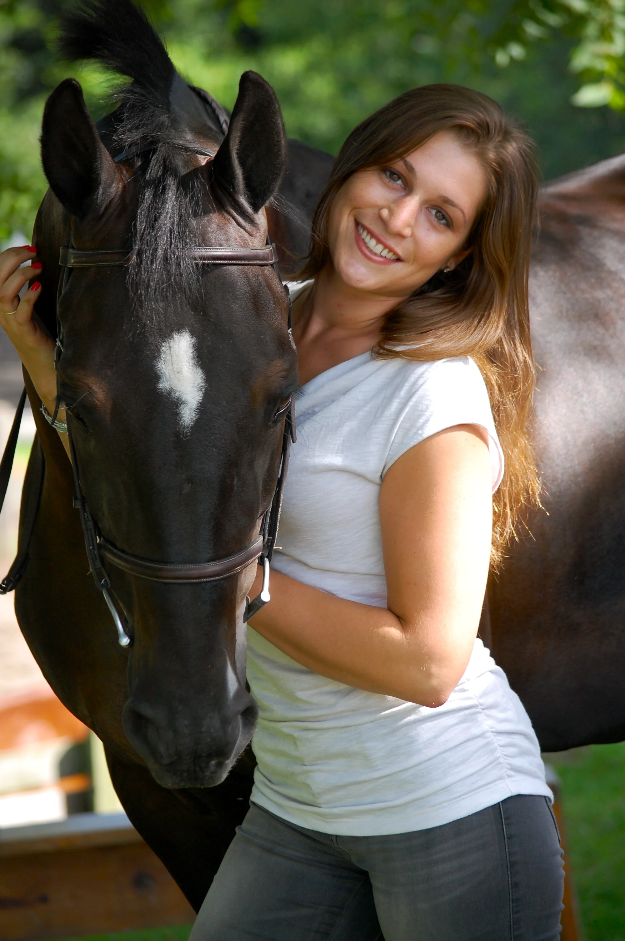 Dina Fasano: Dina has been an instructor at Boulder Brook for 5 years. She has many years of experience training and caring for horses - ranging from working at both Yonkers and Aqueduct racetracks, to serving as VP of an equine rescue where she was responsible for the care of over 40 horses. She has been riding since she was a child, and teaching lessons since she was 18 years old. Dina teaches private and group lessons to riders of all levels, and is a coach of the Boulder Brook IEA teams.