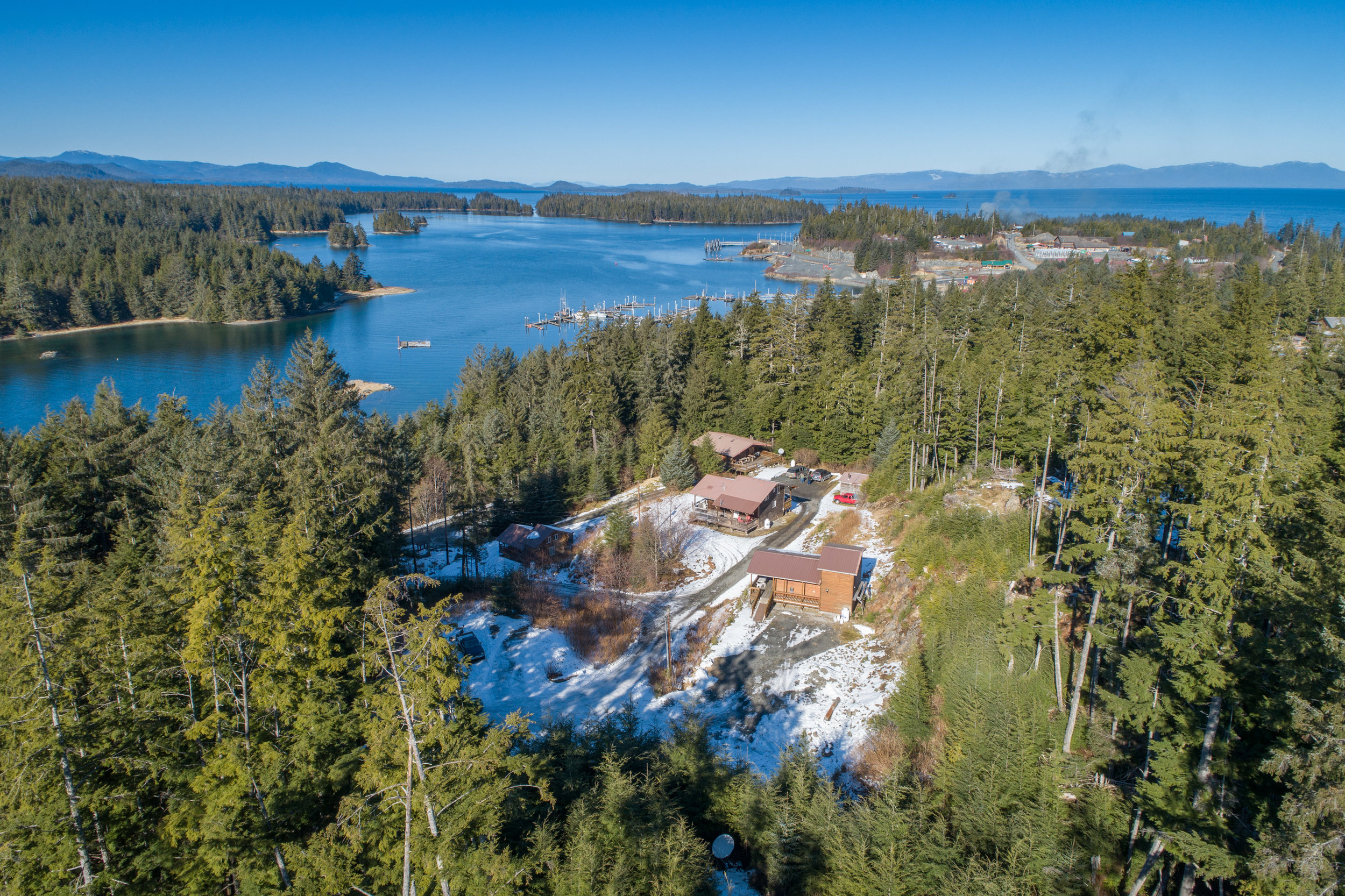 Coffman Cove Alaska Fishing Lodge Misty Sea Charters & Lodging