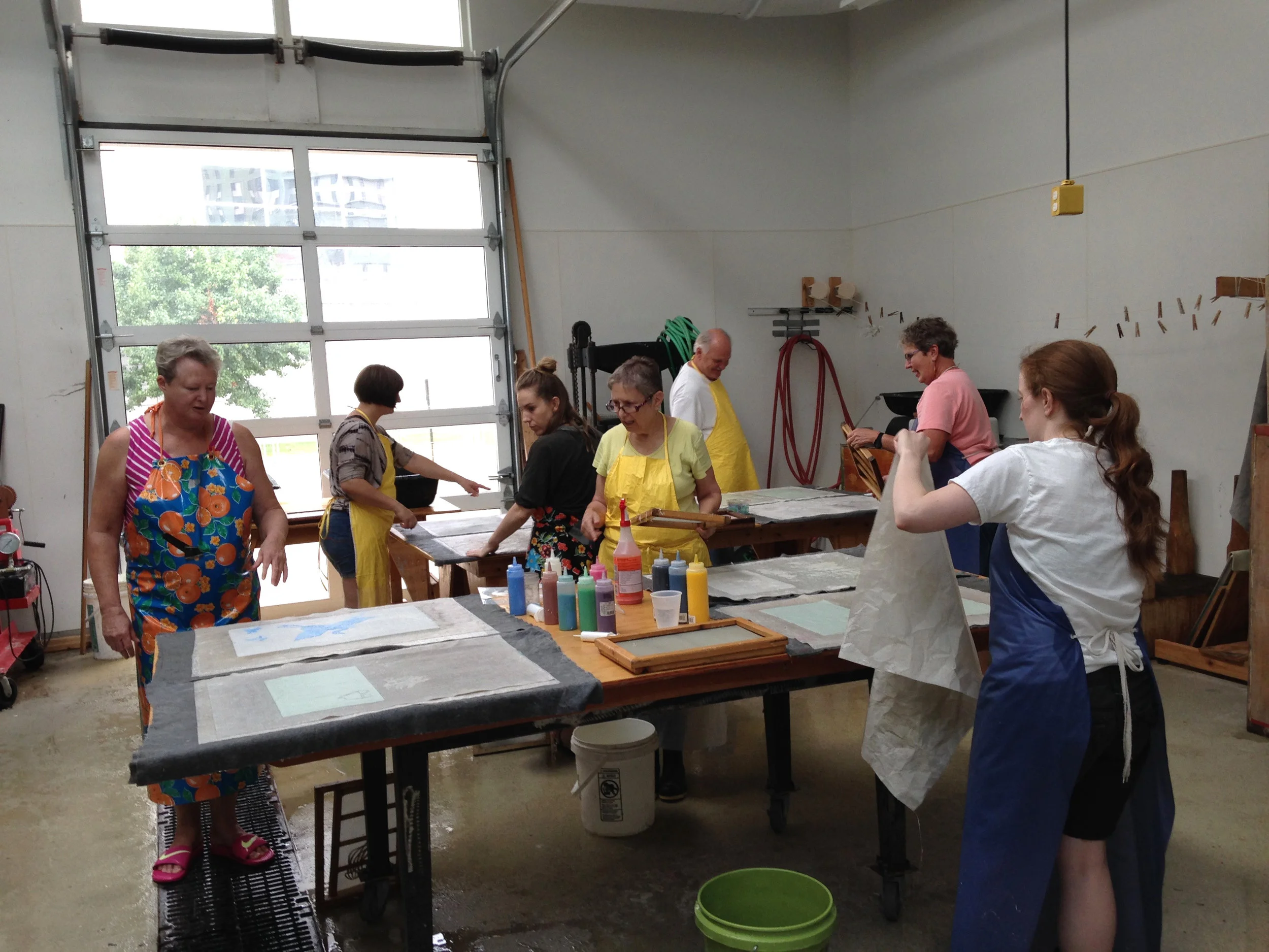 Summer 2016 class working, Continuing Ed