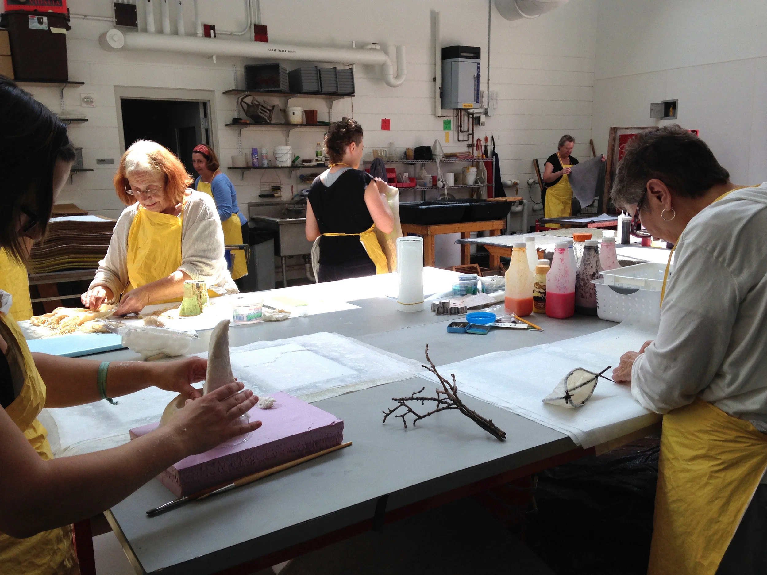 Summer 2017 class working, Continuing Ed