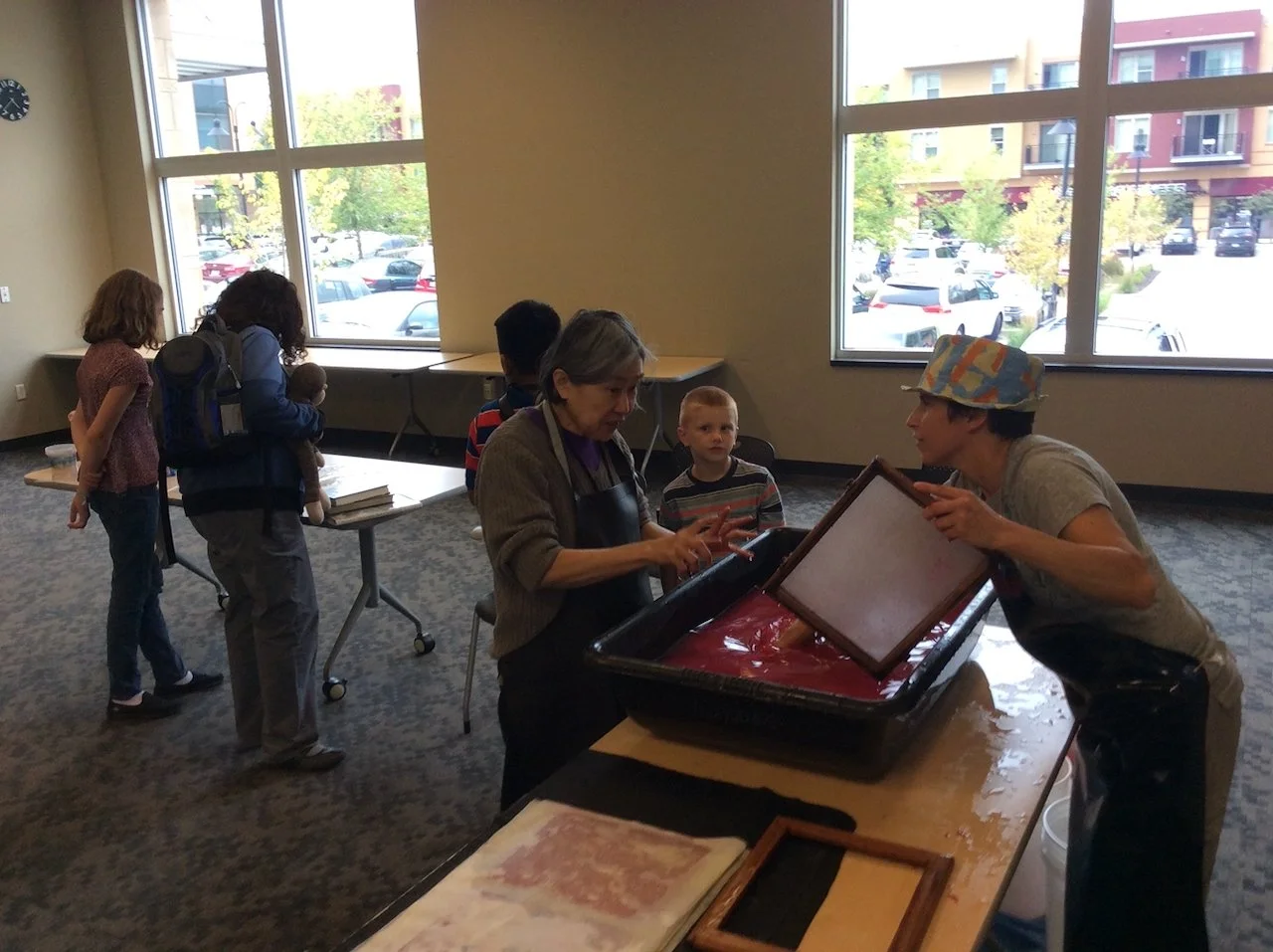  workshop at Sequoya Library 