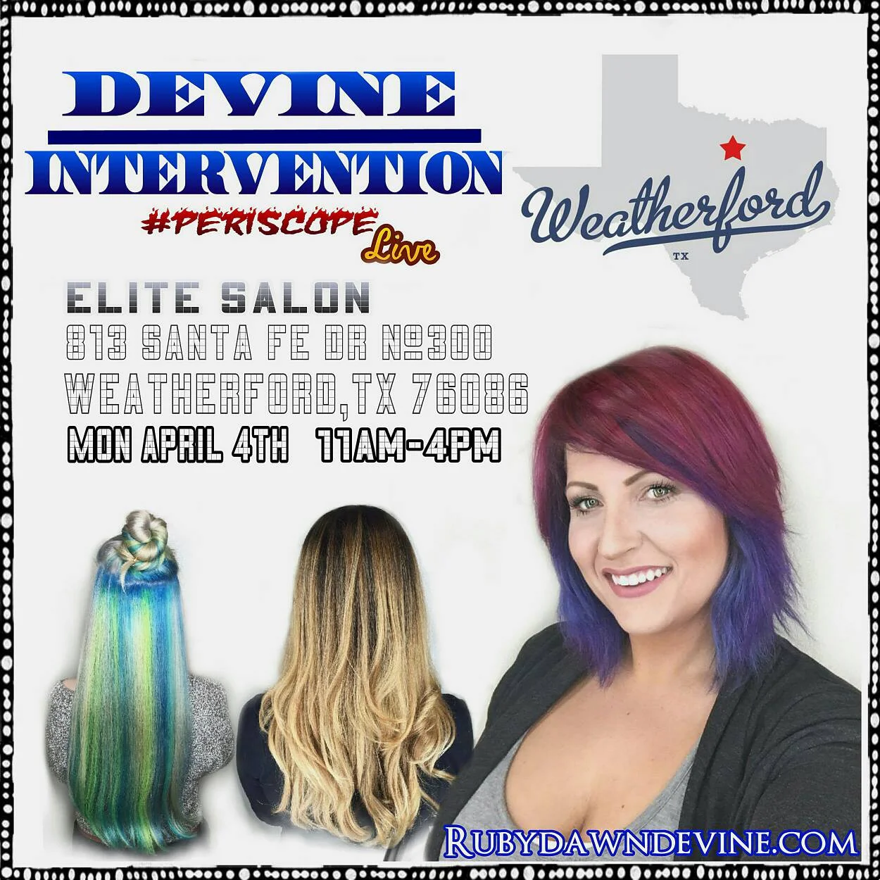 Devine Intervention #PeriscopeLive - Weatherford, Texas