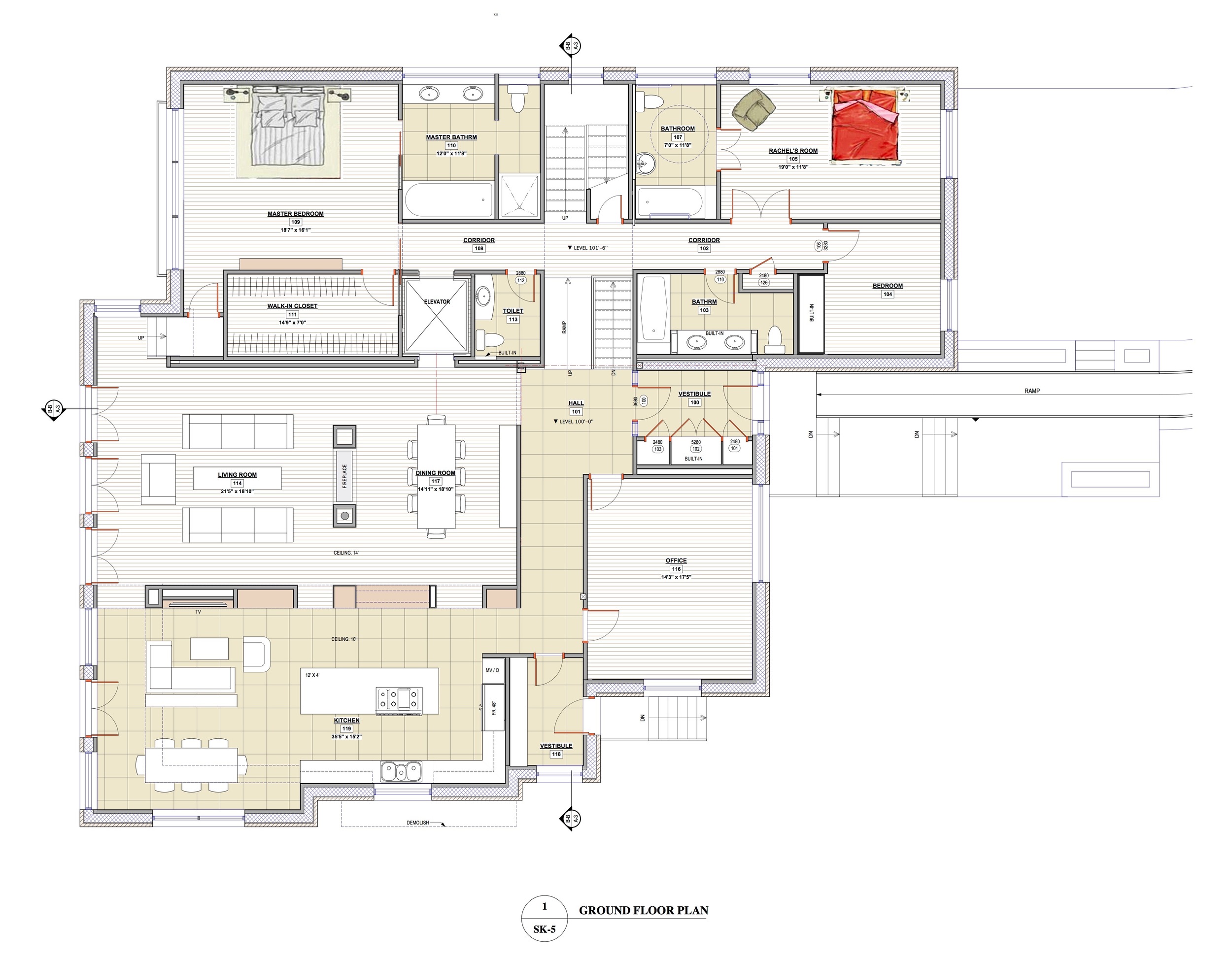 New Ground Floor Plan