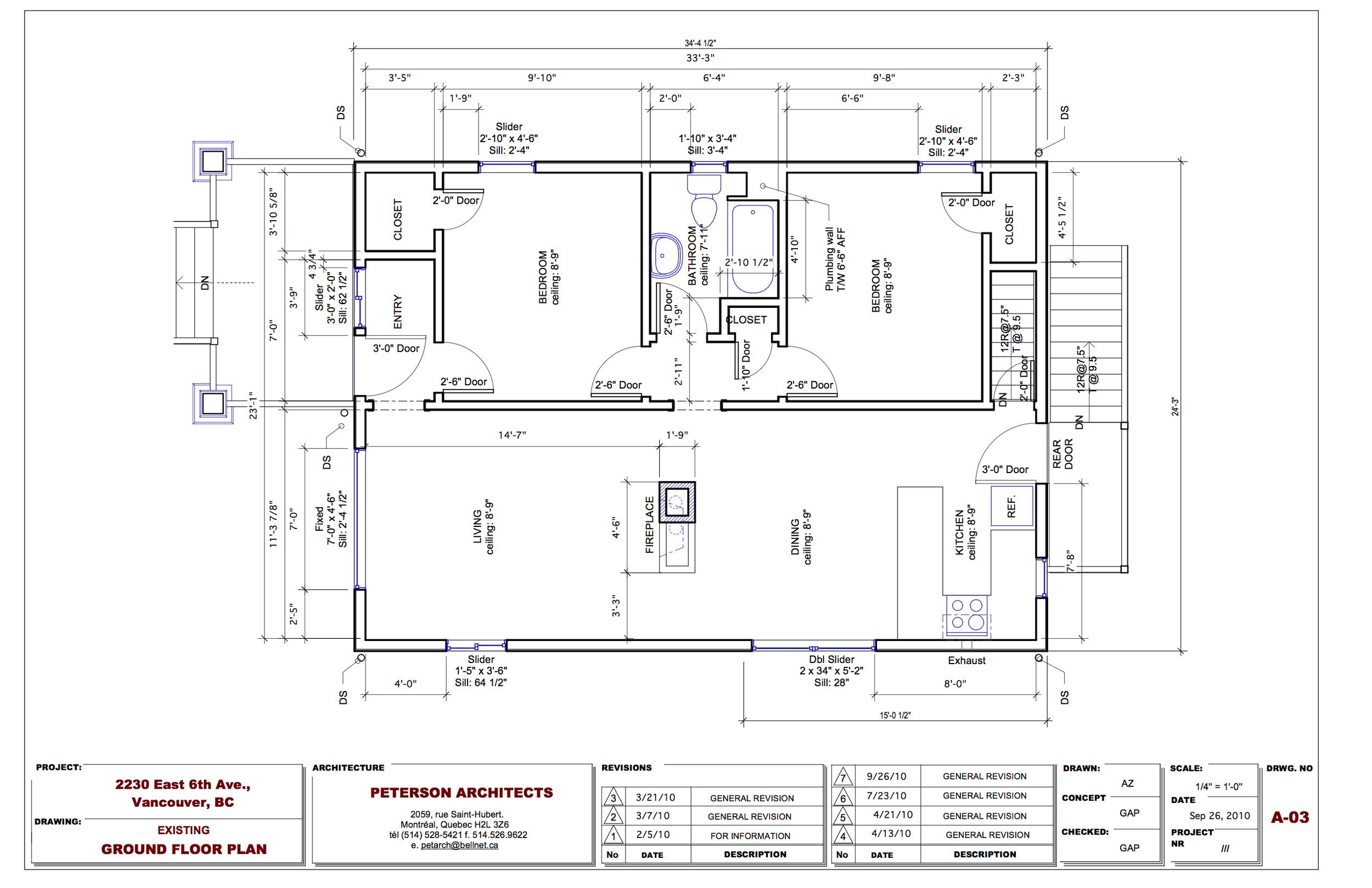 Existing Ground Floor