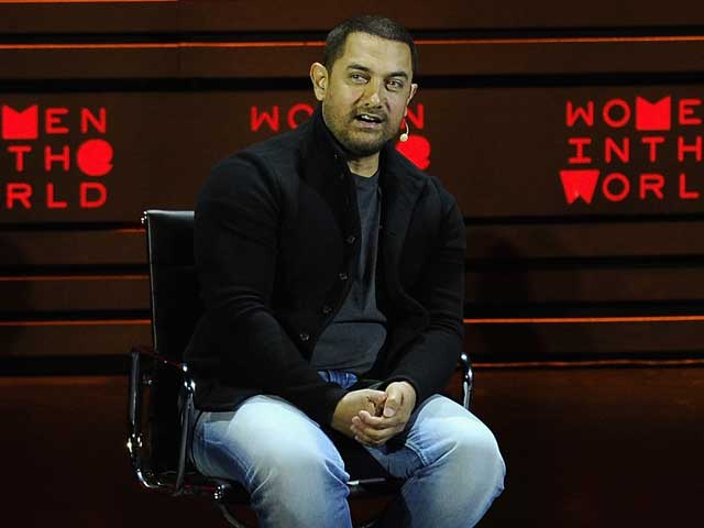 Aamir Khan Addresses Women in the World Summit
