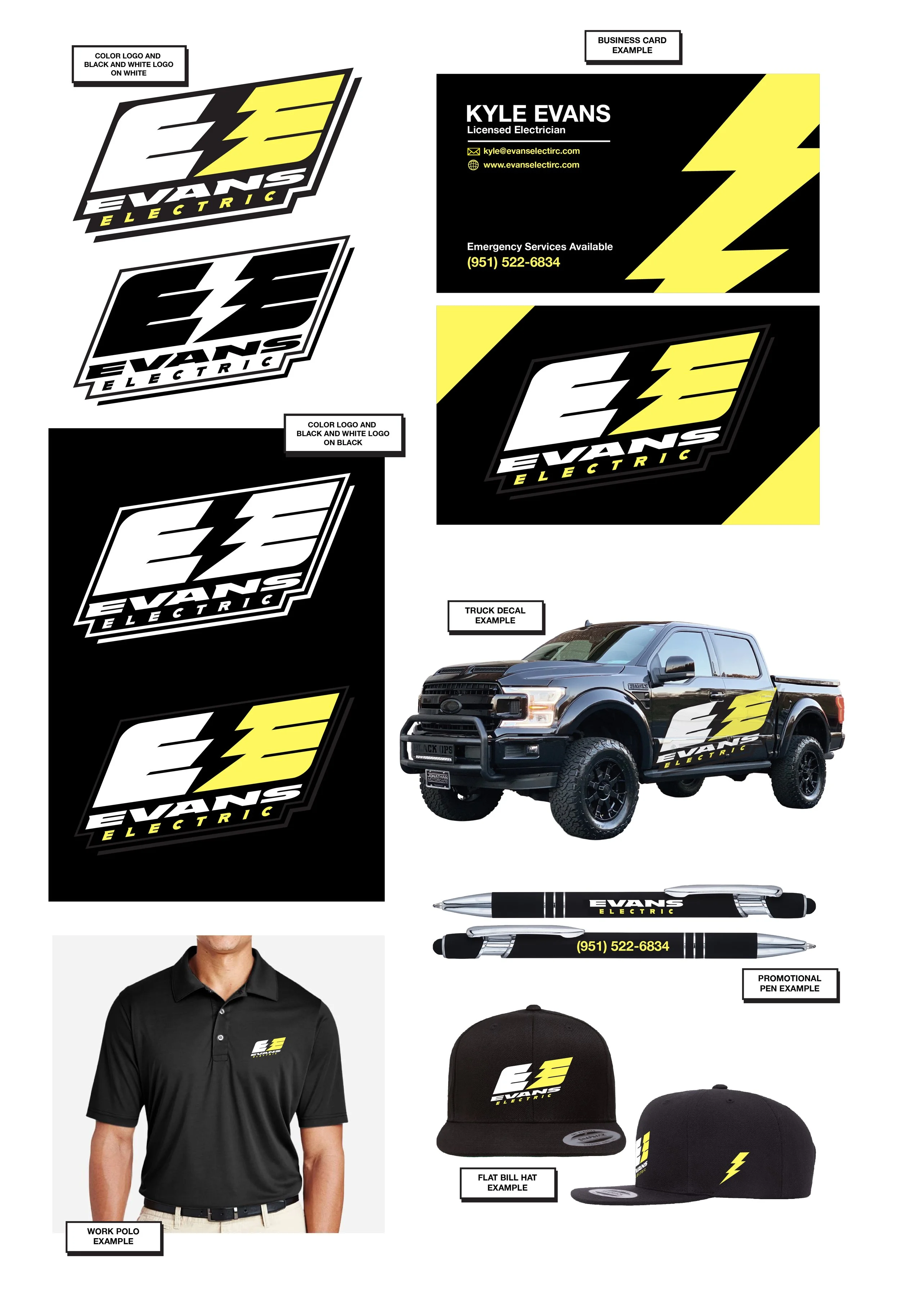 Evans Electric - Logo and Branding