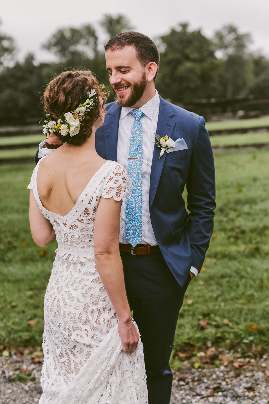 Early Fall Wildflower Wedding in PA