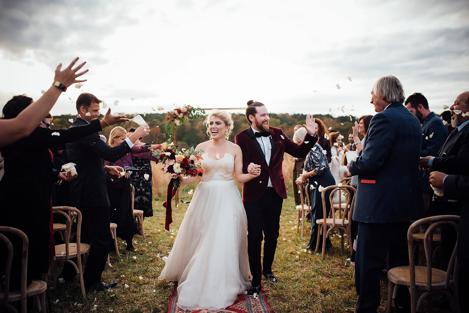 Gorgeous Fall Wedding at The Meadows in Raleigh