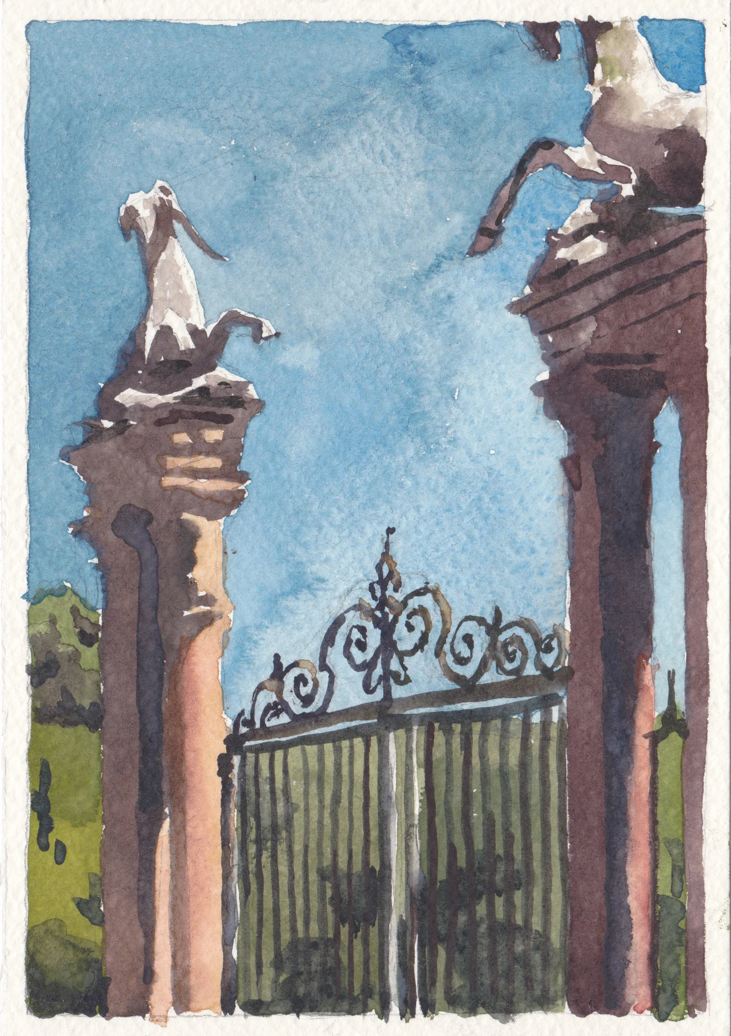 Gate at Boboli Gardens