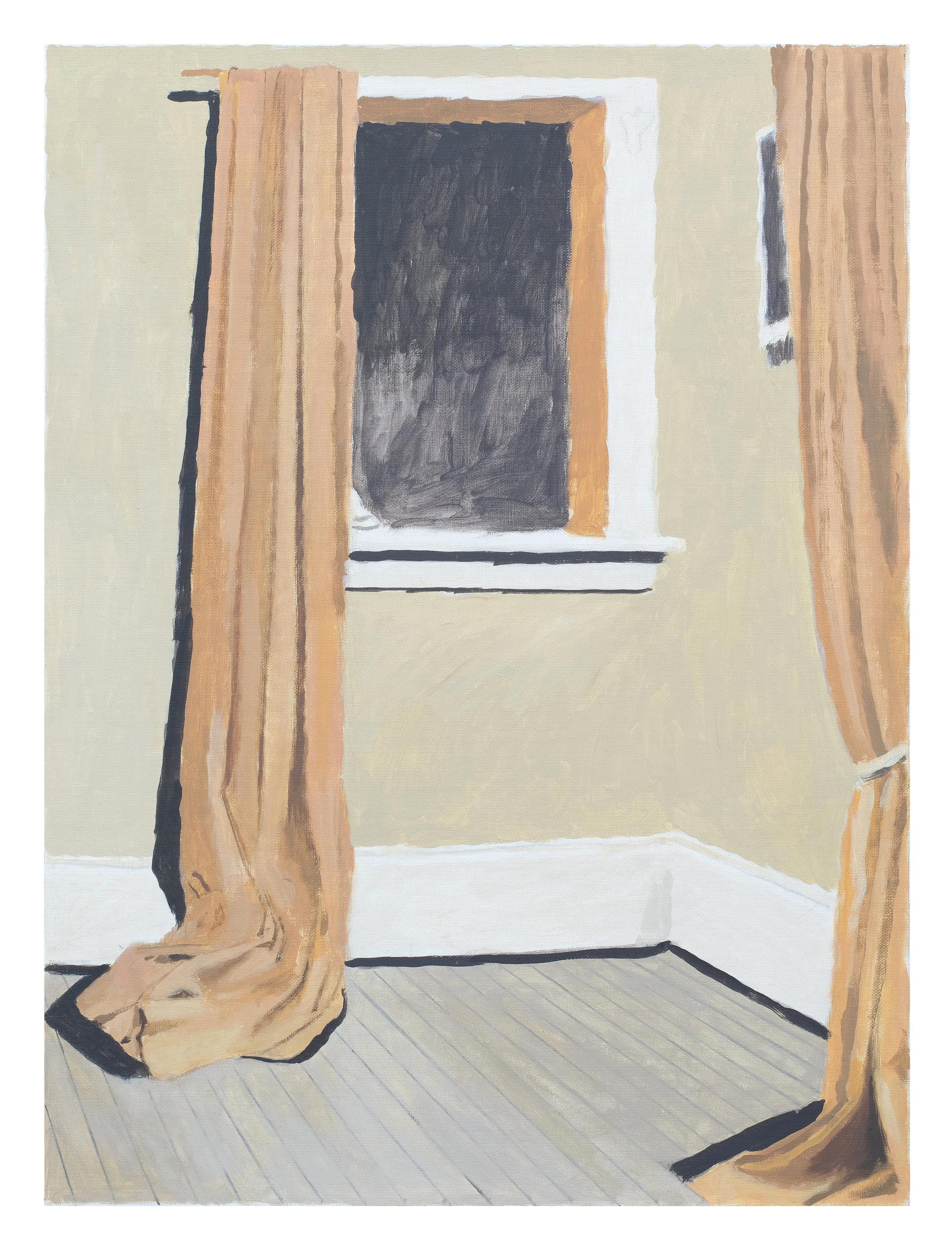  Interior, 17” x 12 ½”, Acrylic on Linen, 2026 