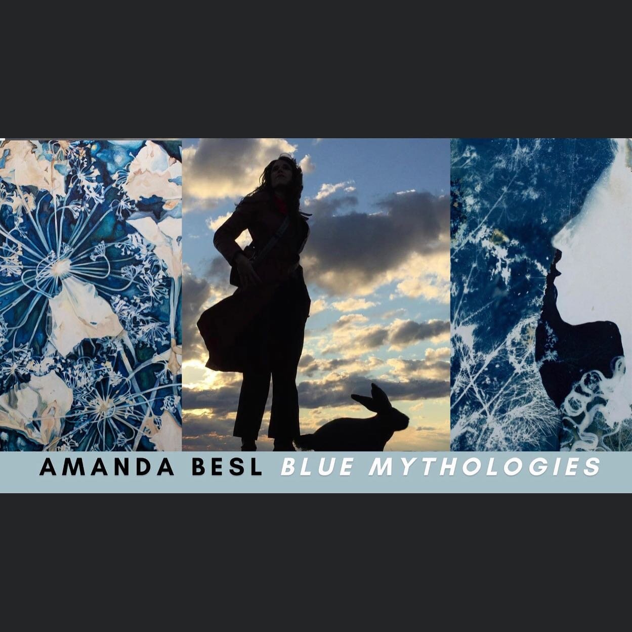 With the opening reception of &ldquo;Blue Mythologies&rdquo; less than 3 weeks away, Nigel is trying out wardrobe options for the big night!
.
.
#amandabesl #amandabeslstudio #bluemythologies #artexhibition #transitofvenus #thedeathpretzels #albumrel