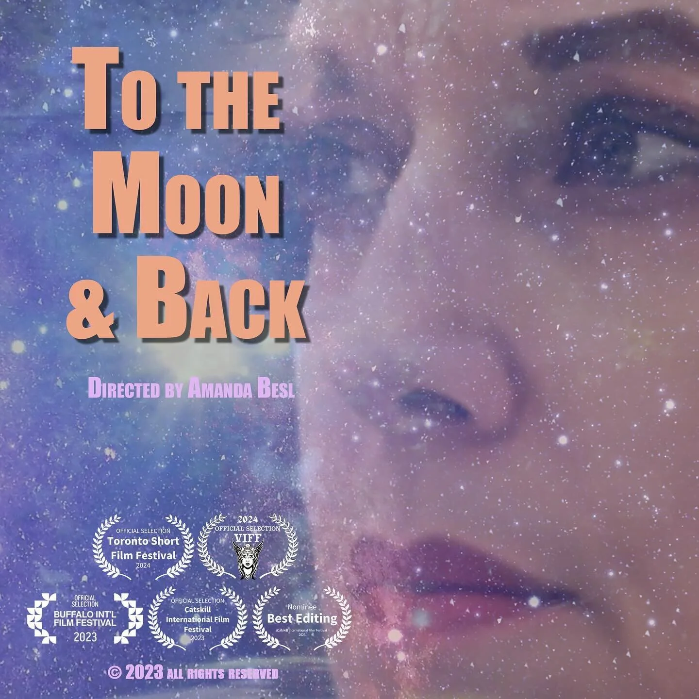 Am I dreaming that I&rsquo;m headed to #toronto tonight for the Toronto Short Film Festival for a screening of my #shortfilm To the Moon &amp; Back? My little film has come so far and I am so grateful for the chance to share it with a new and interna
