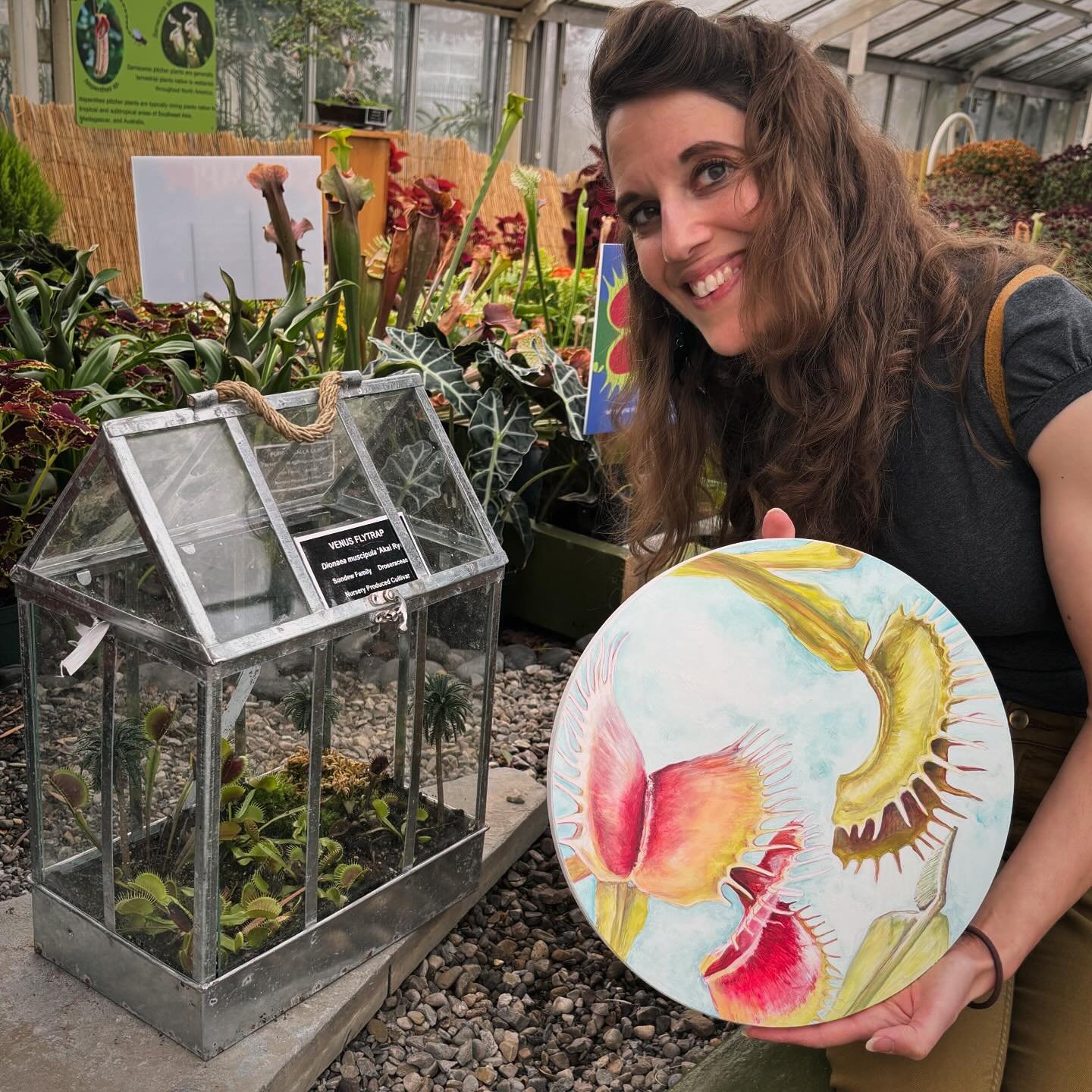 Please join me 1 month from today for a free event @buffalobotanicalgardens where I&rsquo;ll share work for my upcoming #exhibition Temple of Hortus @ubartgalleries Center for the Arts! I will be giving an artist talk as part of the requirement of th