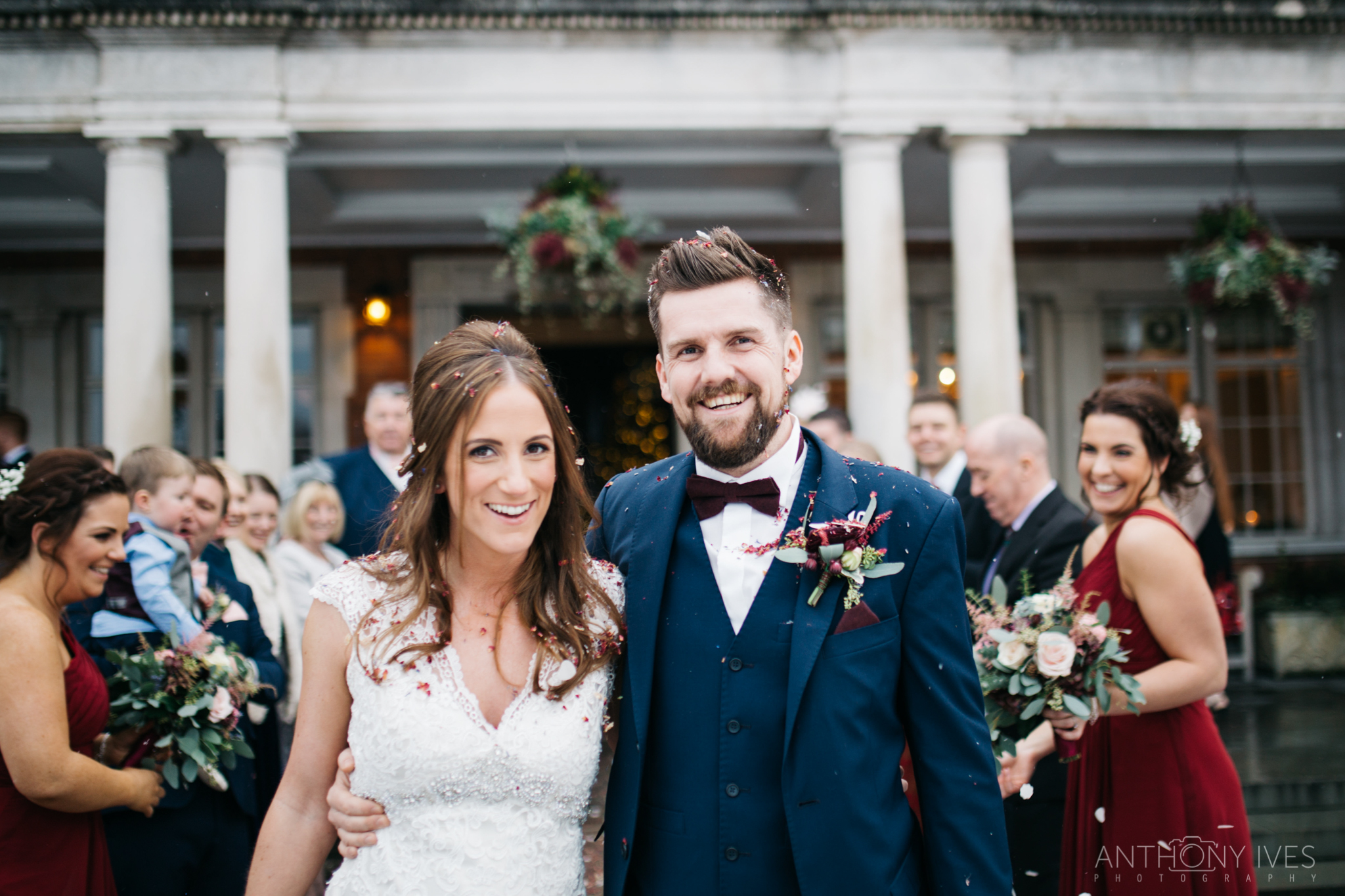 Eaves Hall Wedding Photography Anthony Ives Lancashire Photographer