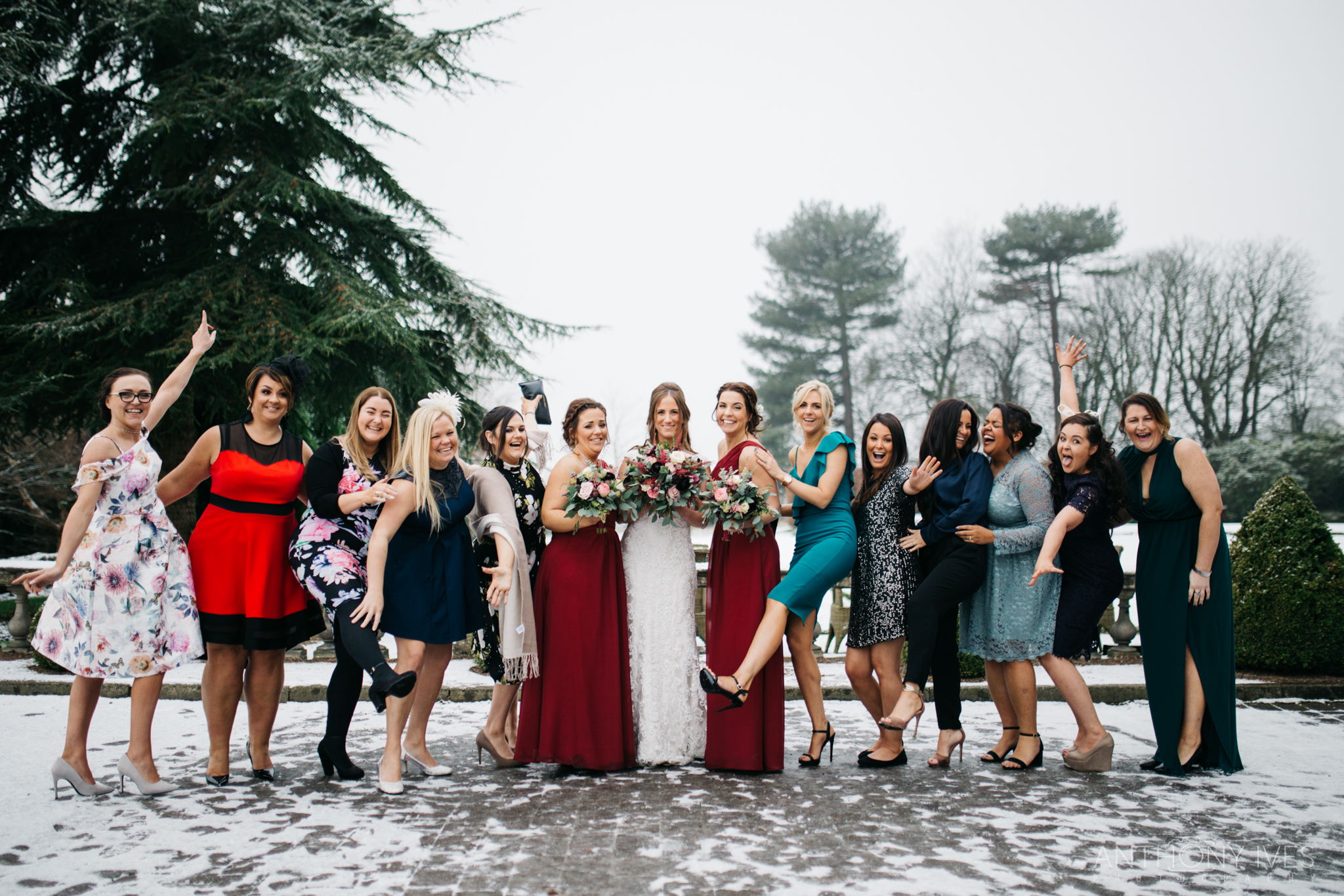 Eaves Hall Wedding Photography Anthony Ives Lancashire Photographer