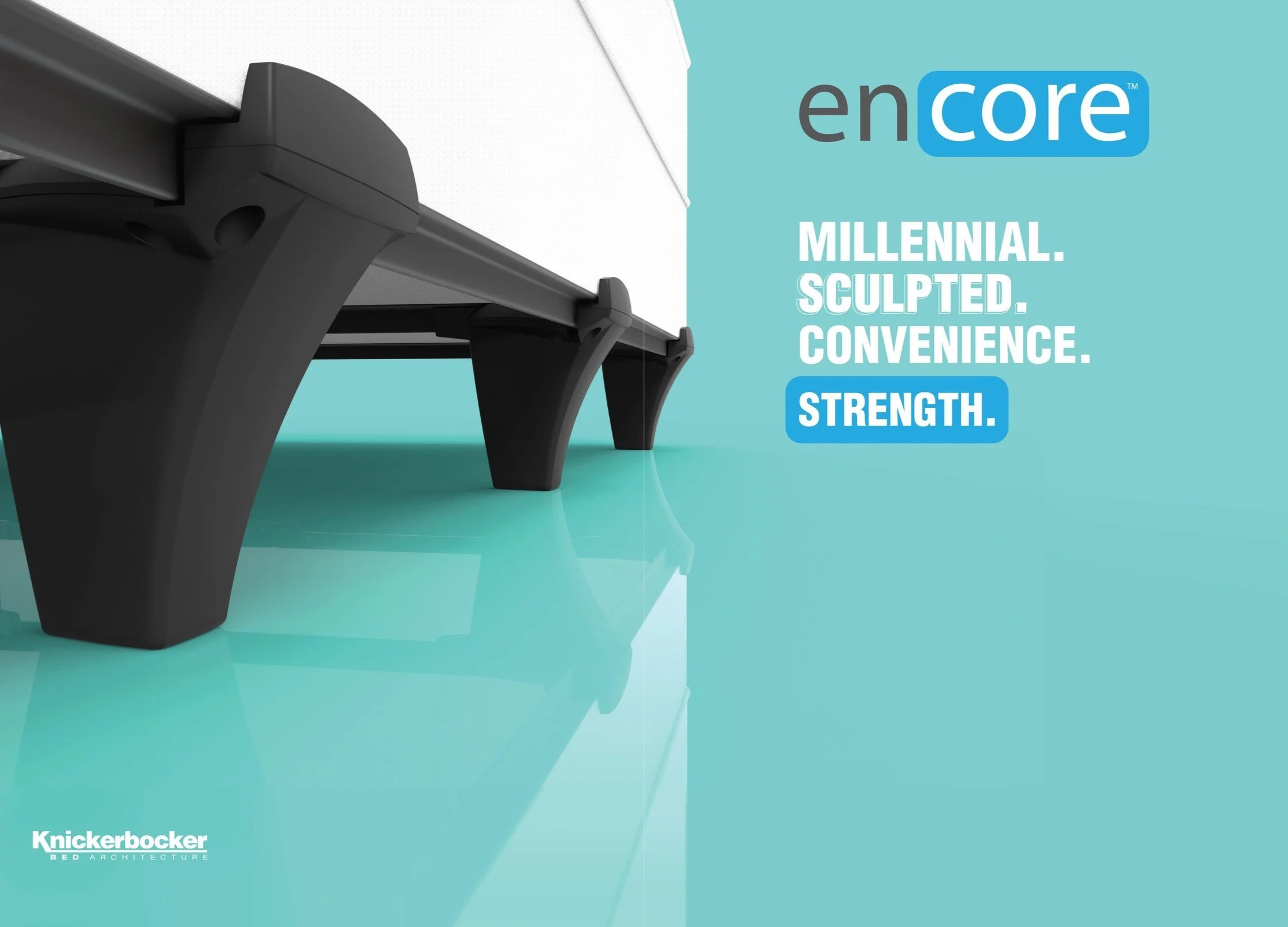  enCore Frame rendering and graphics for large floor to ceiling print (divided into two halves.)  View final poster install at the bottom of this page! 