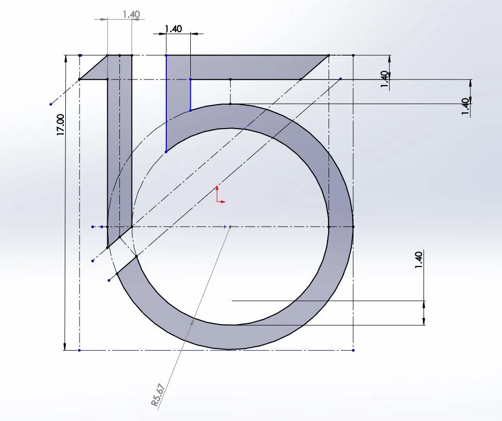  Developed a CAD model 