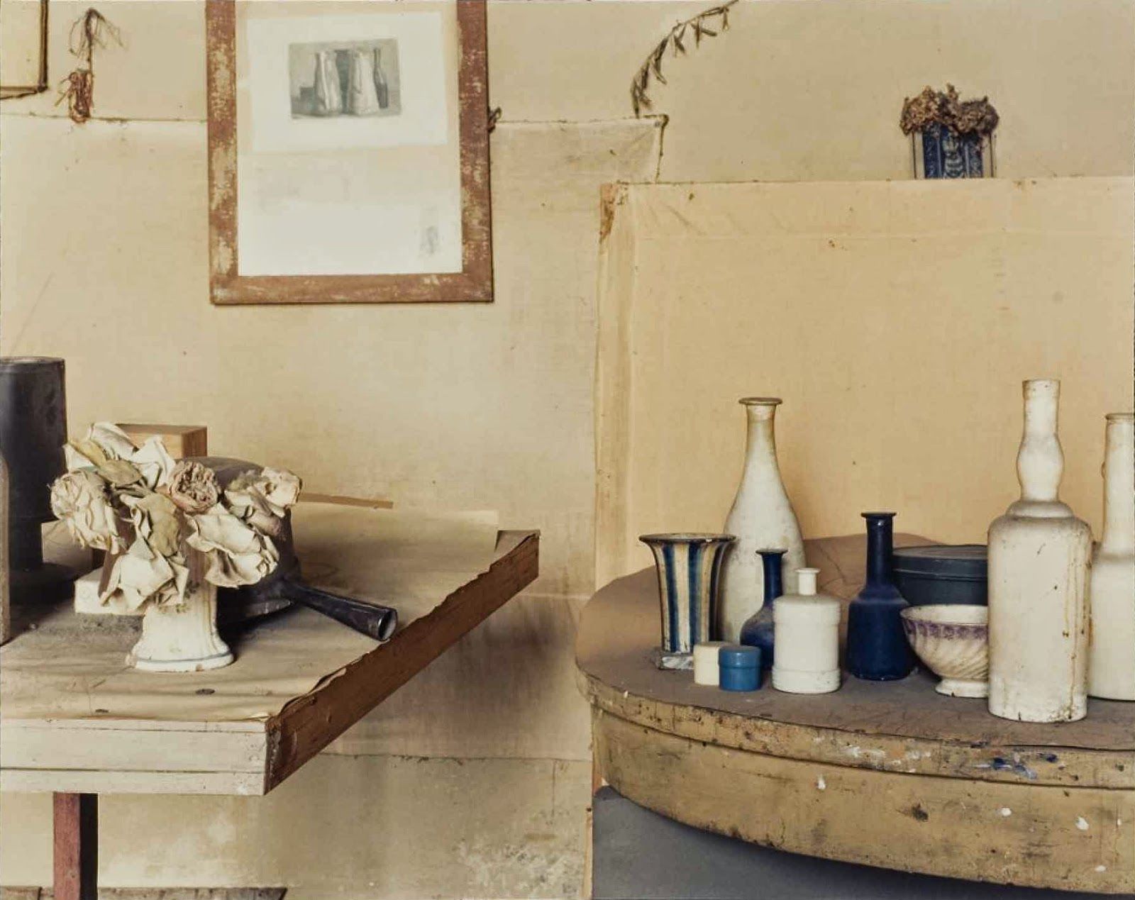   Luigi Ghirri  Atelier Giorgio Morandi, 1990 Image: © Eredi Luigi Ghirri 