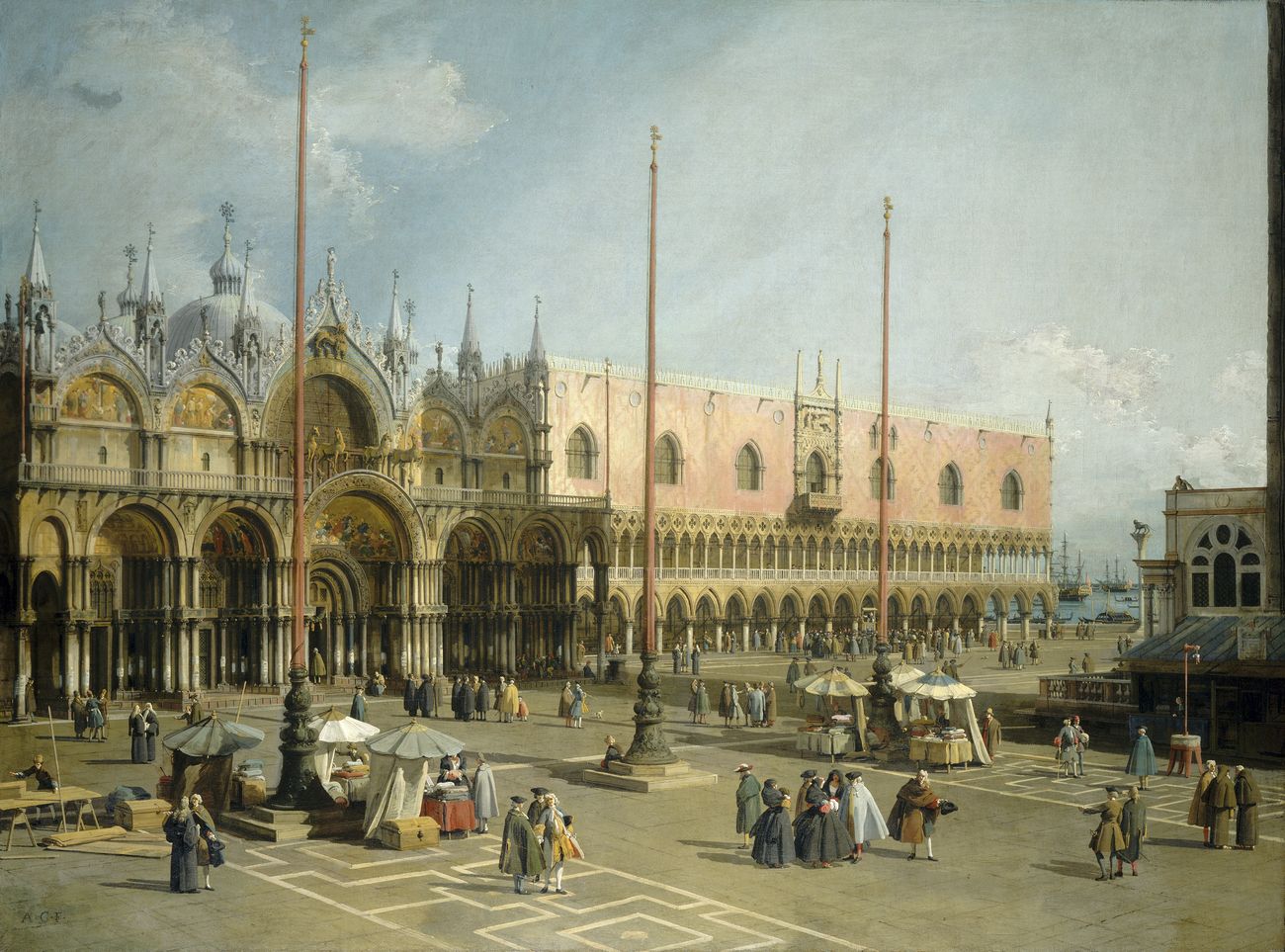   Canaletto  Piazza San Marco verso est Image: © National Gallery of Art, Washington 