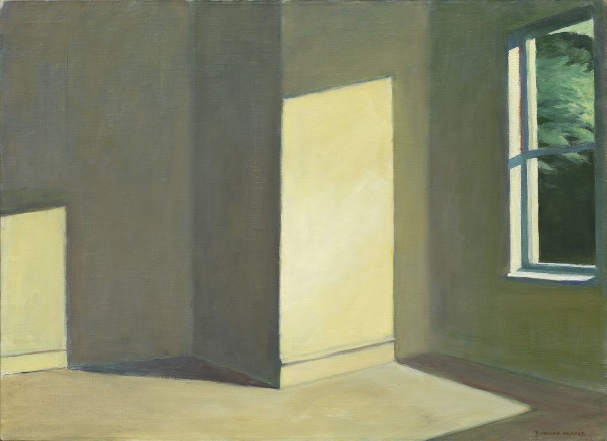   Edward Hopper   Sun in an Empty Room, 1963 Image: © owner 