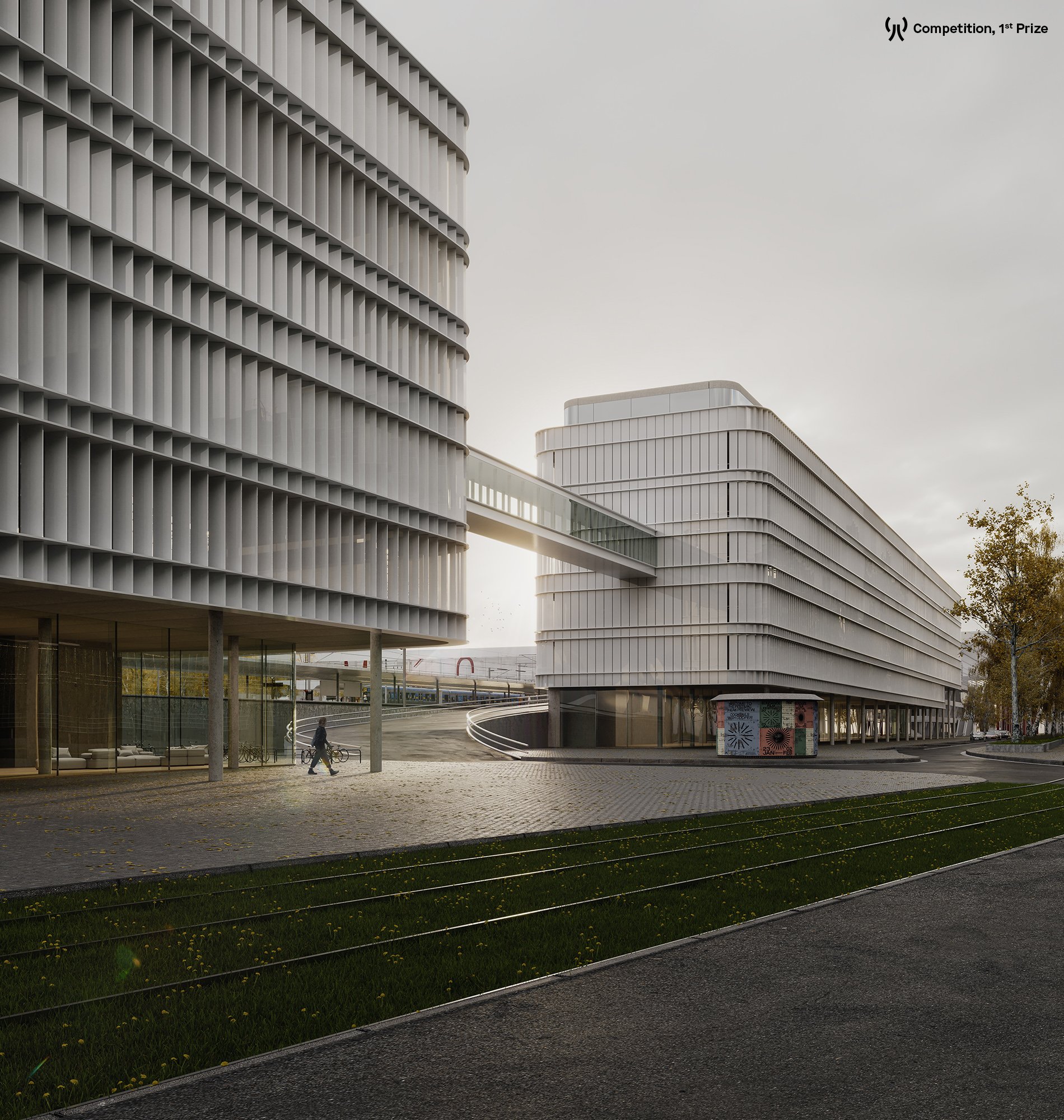   William Matthews Associates (UK)  Smíchov Railway HQ images: © imperfct* 